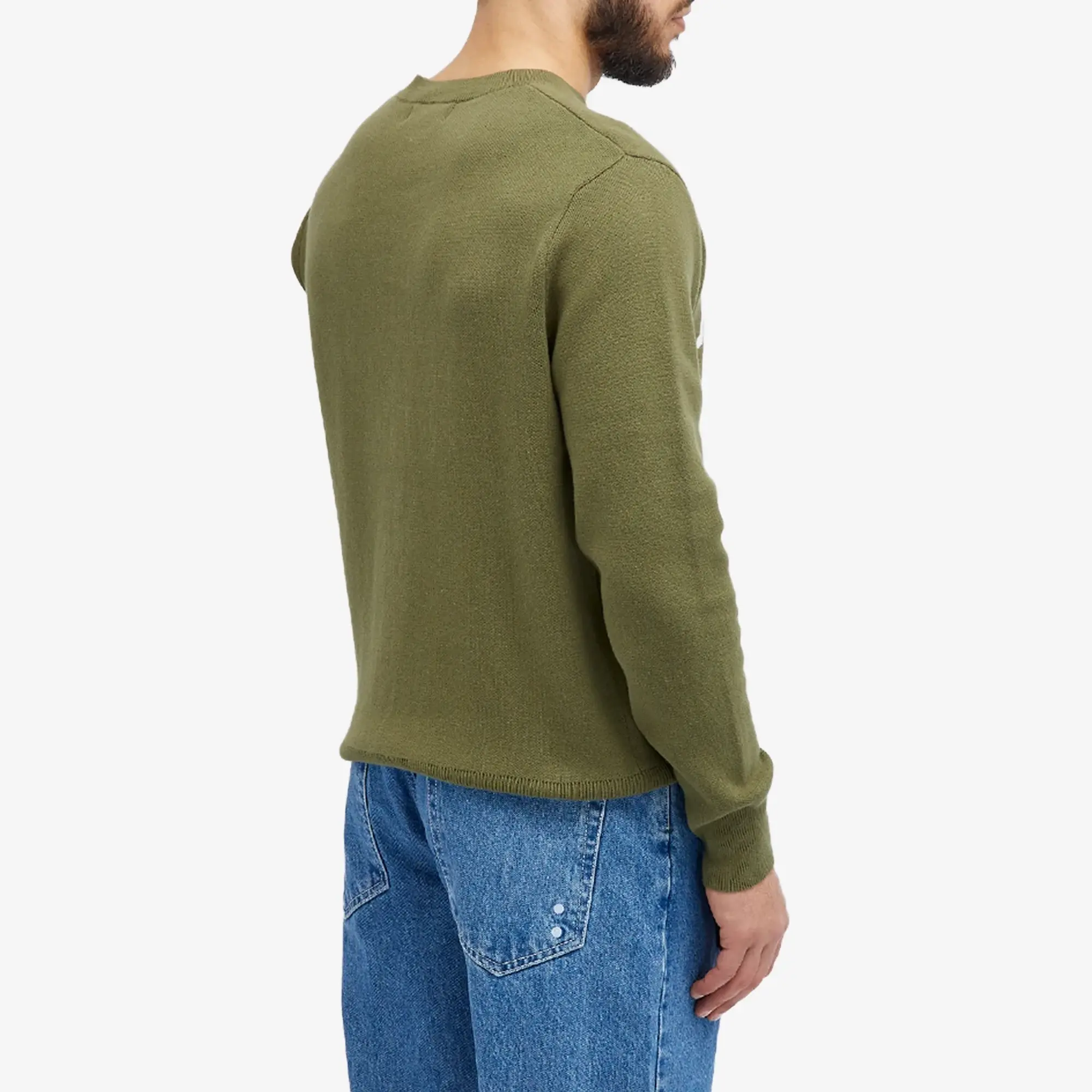 Museum of Peace and Quiet Men's Natural Sweater Olive