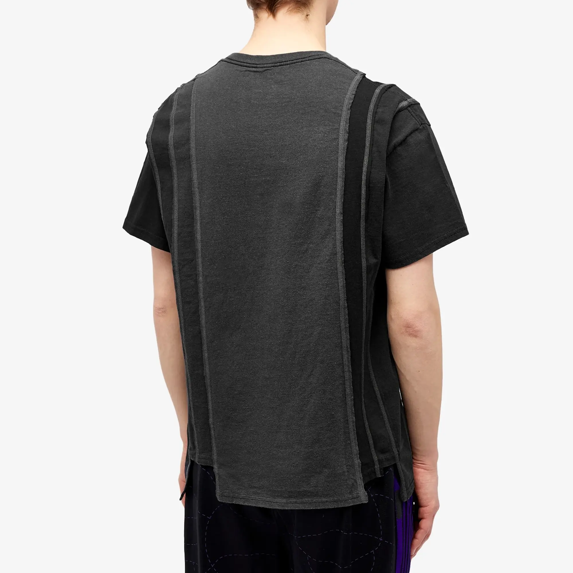 Needles Men's 7 Cuts T-Shirt Black