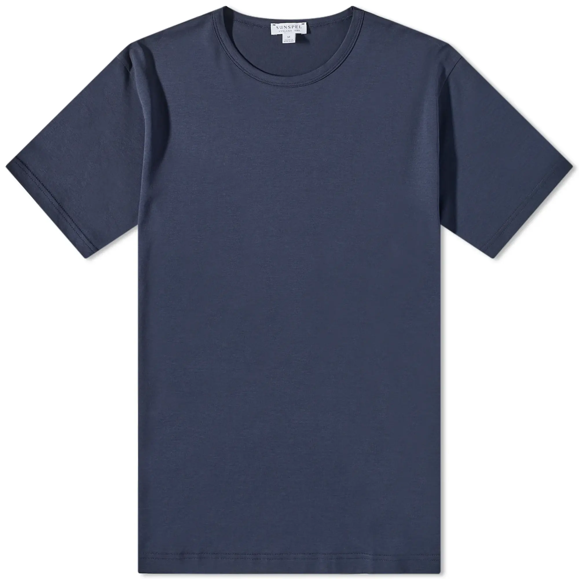 Sunspel Men's Classic Crew Neck T-Shirt Navy