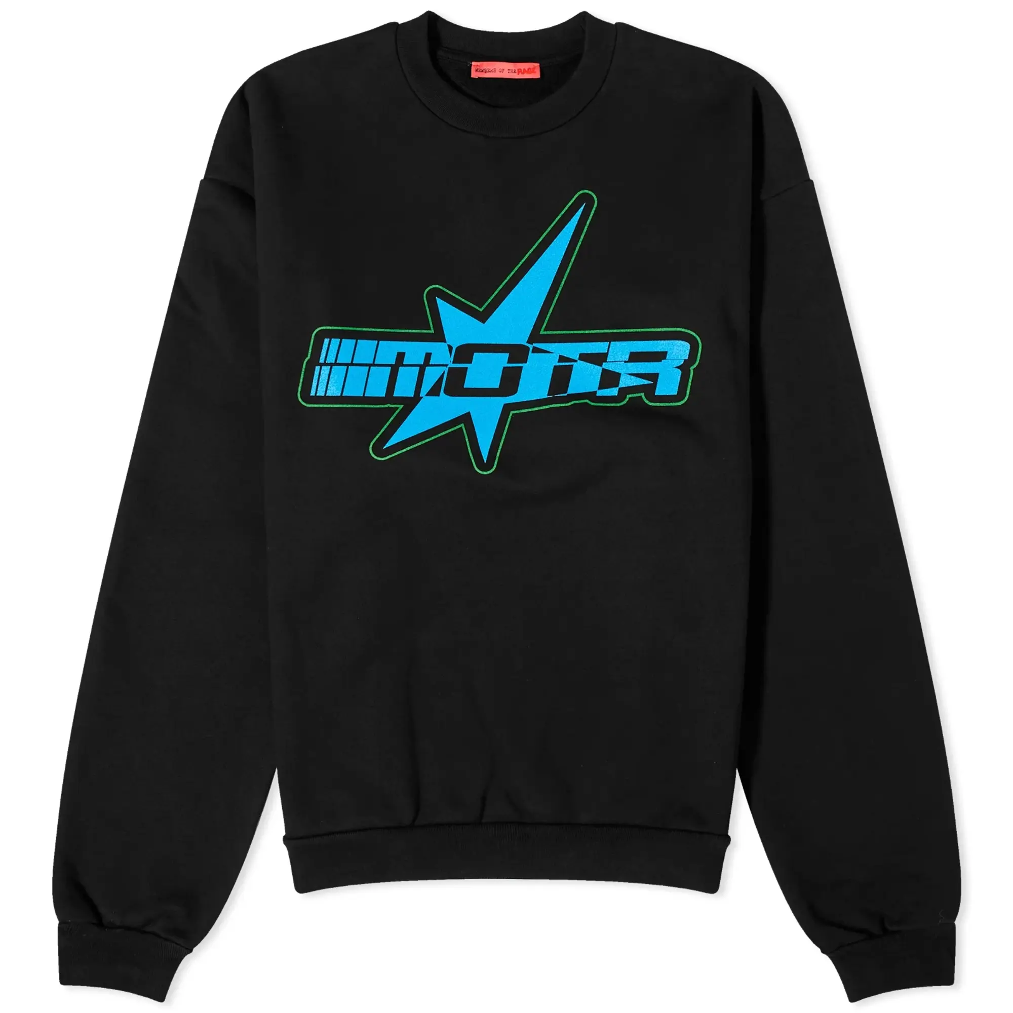 Members of the Rage Men's Oversized Logo Jumper Black