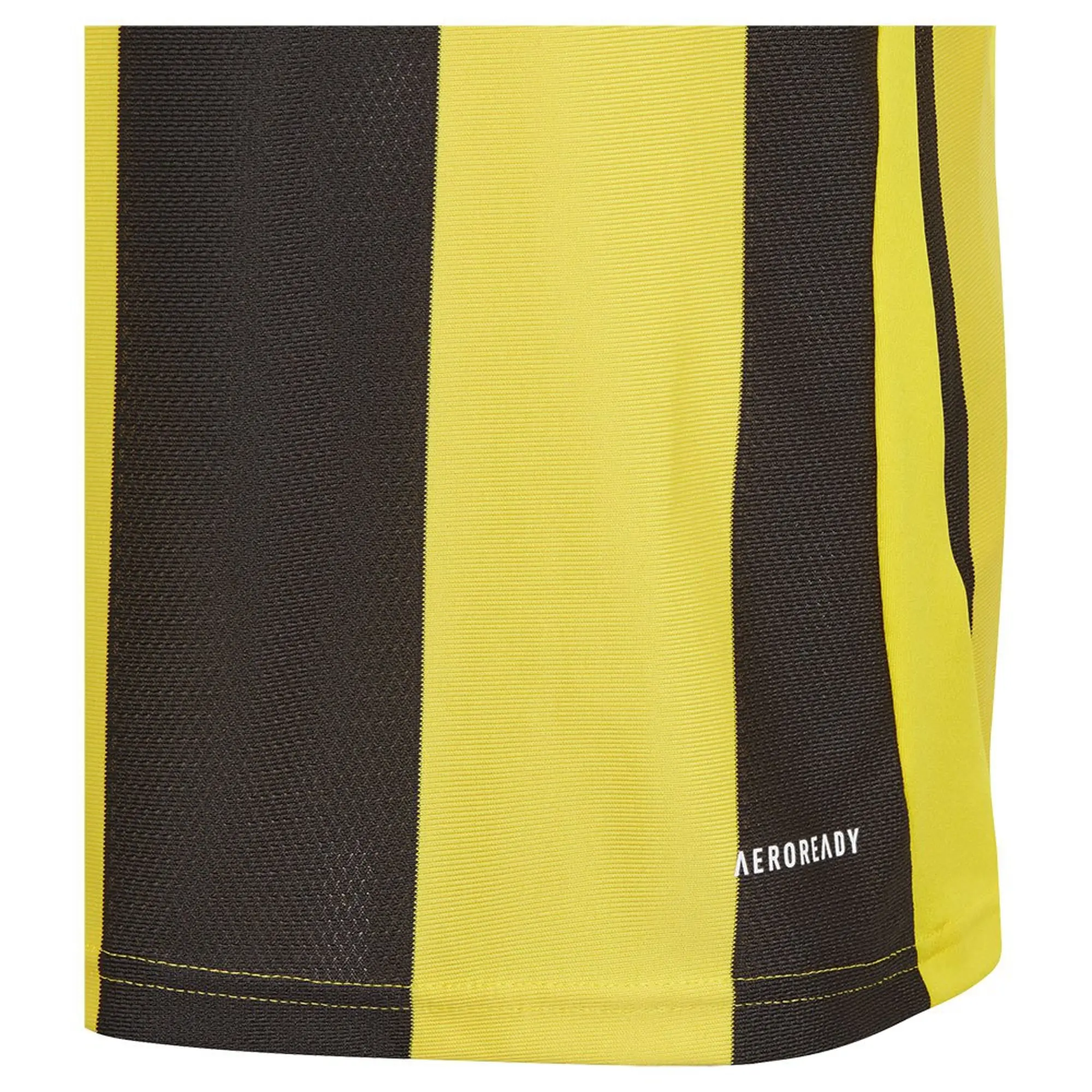 Adidas Playershirt Striped 24 - ['Black', 'Yellow']