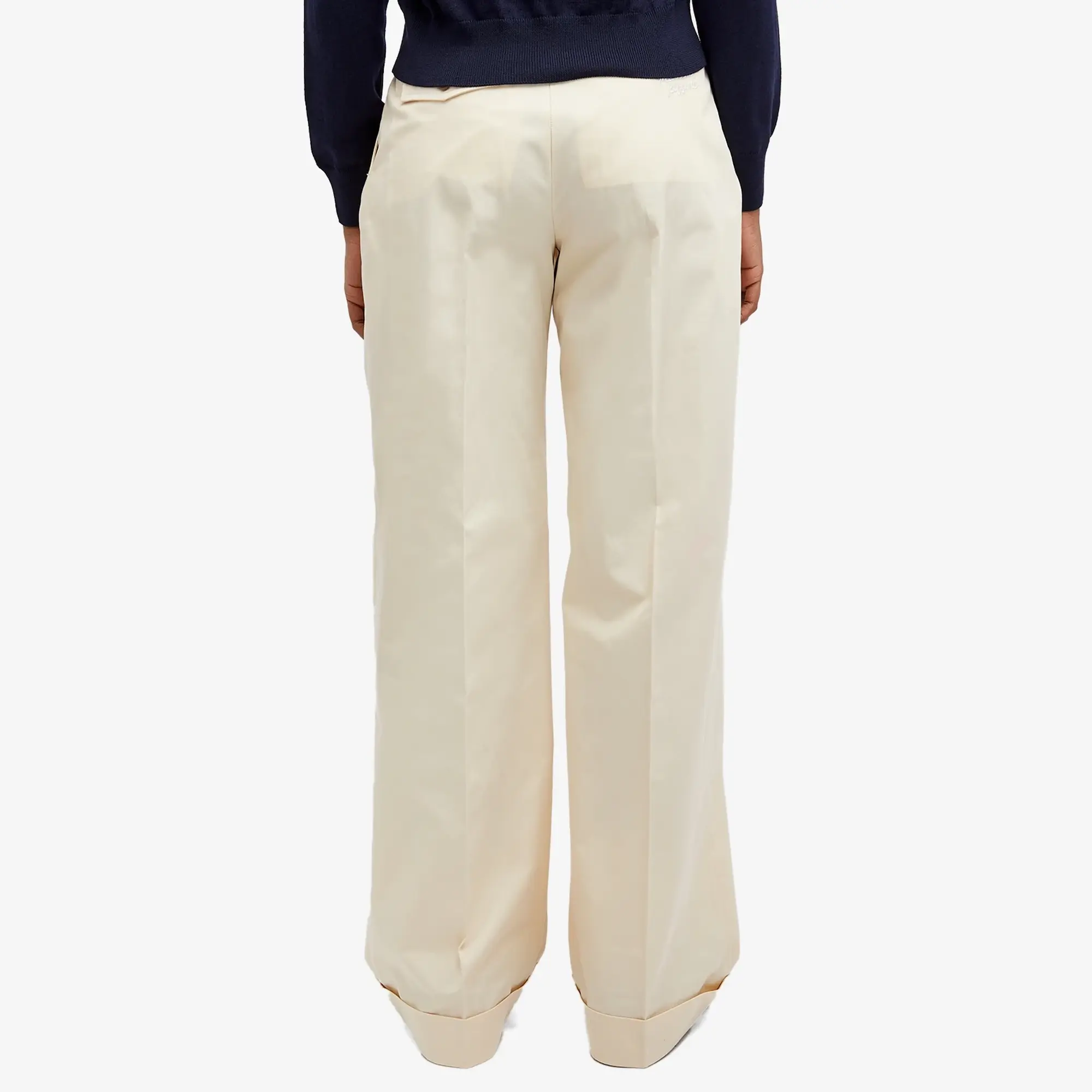 Maison Kitsuné Maison Kitsune Double Pleats Pants Paper
