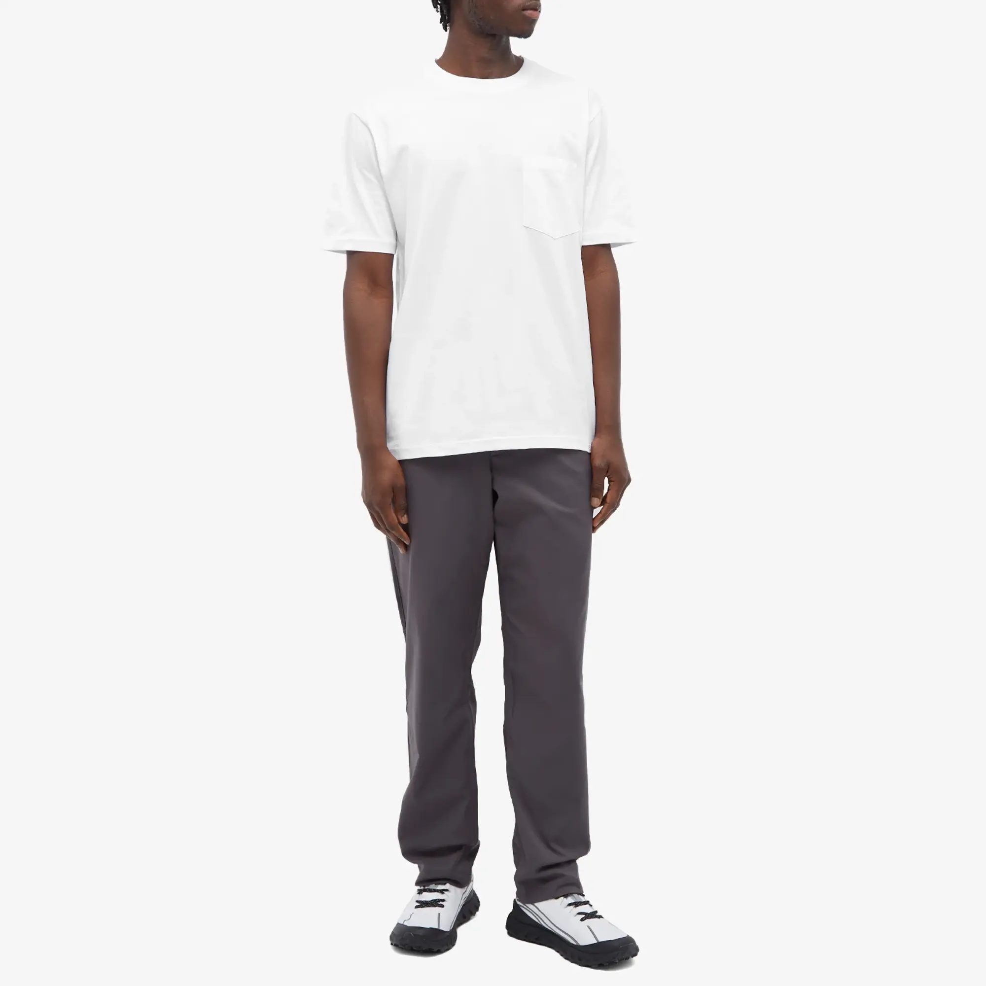 Norse Projects Johannes Standard Pocket SS - White