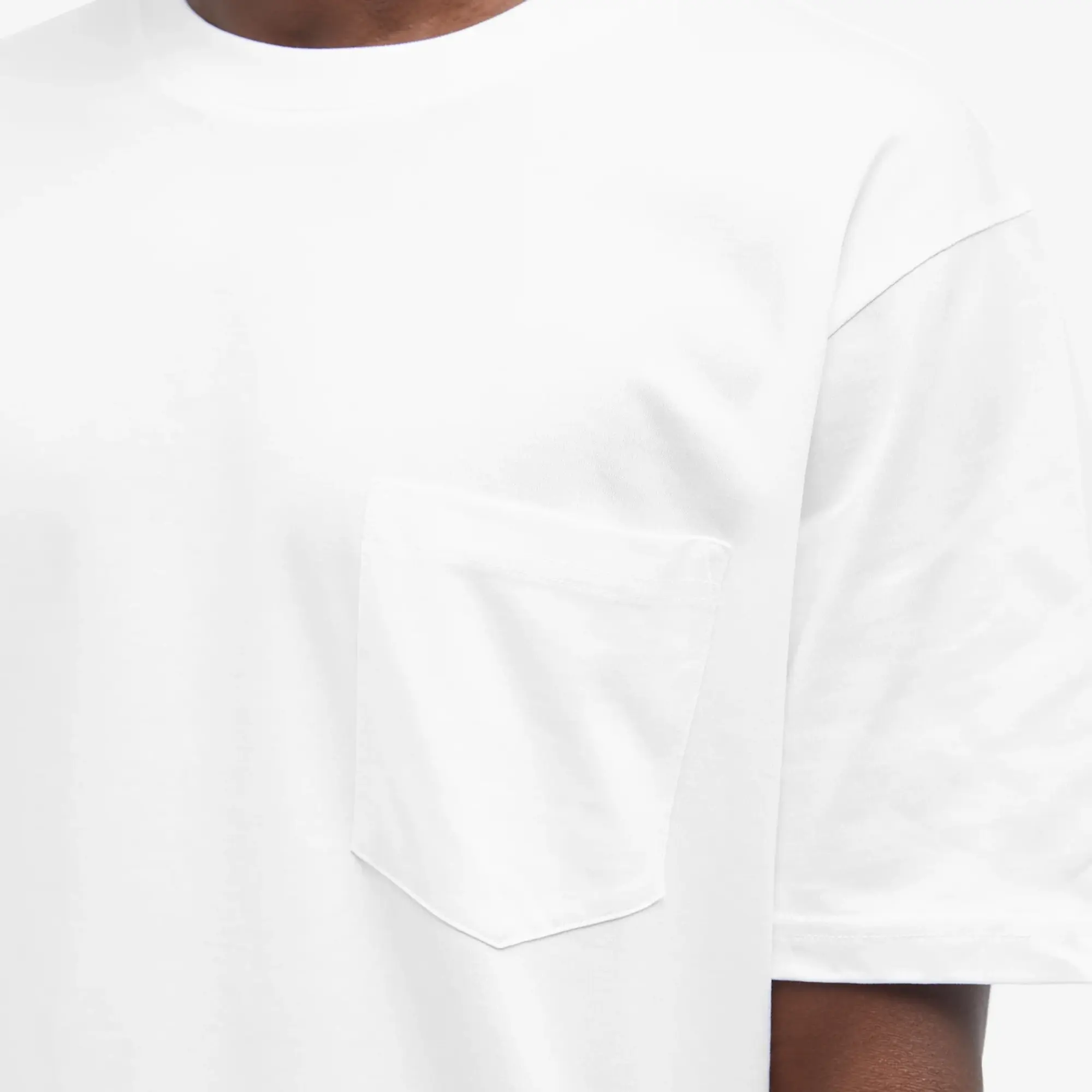Norse Projects Johannes Standard Pocket SS - White