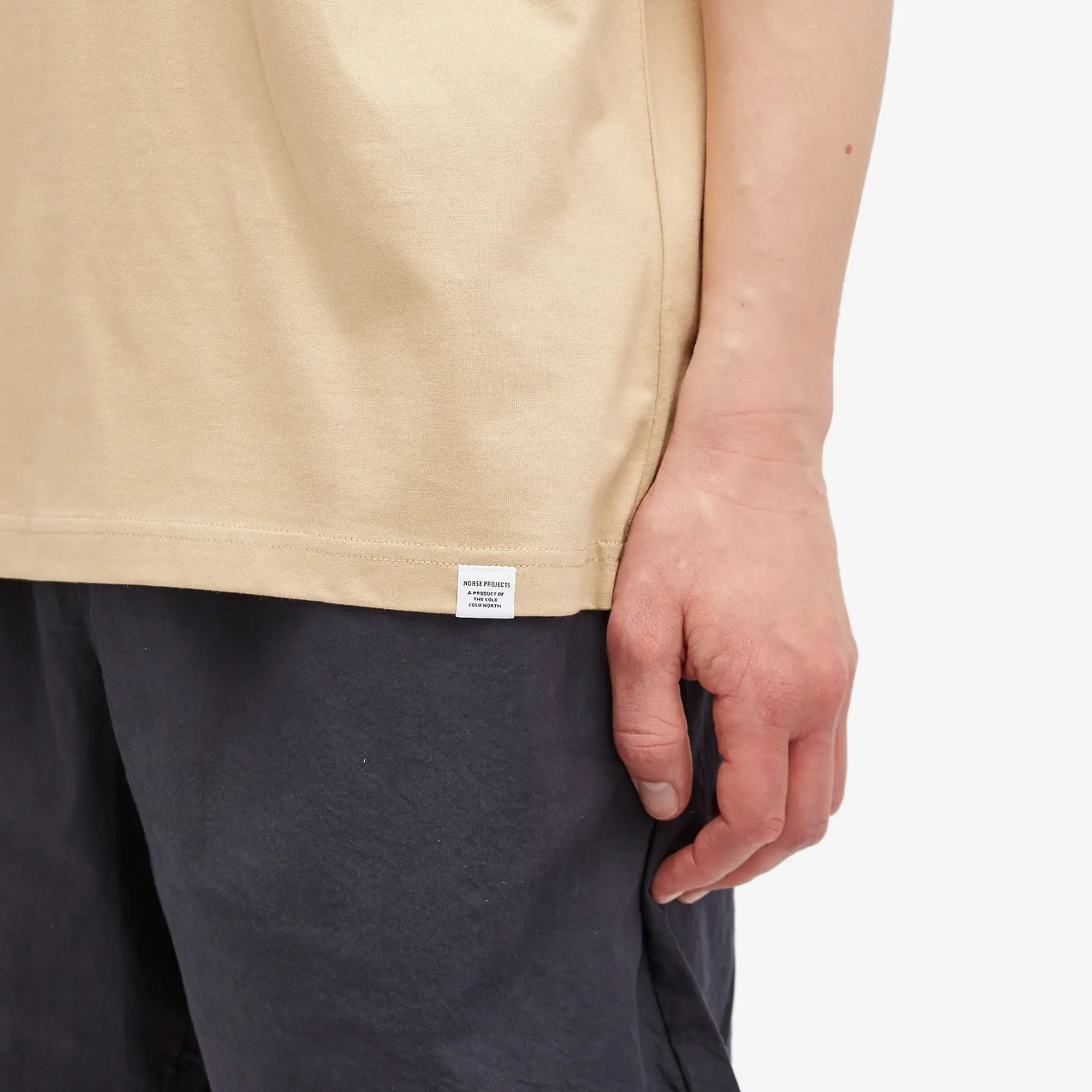 Norse Projects Men's Johannes Organic Pocket T-Shirt Tan