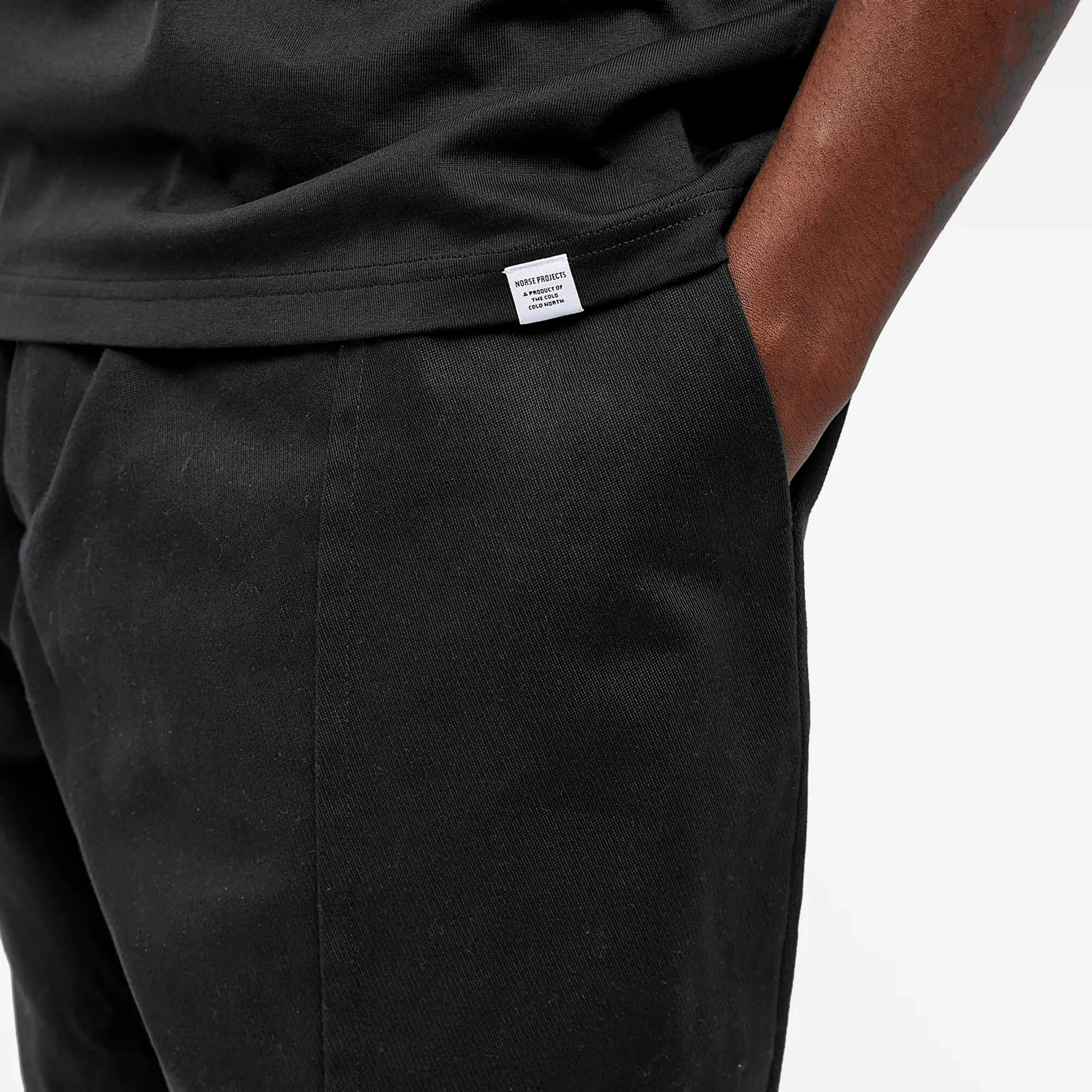 Norse Projects Men's Johannes Standard Pocket T-Shirt Black