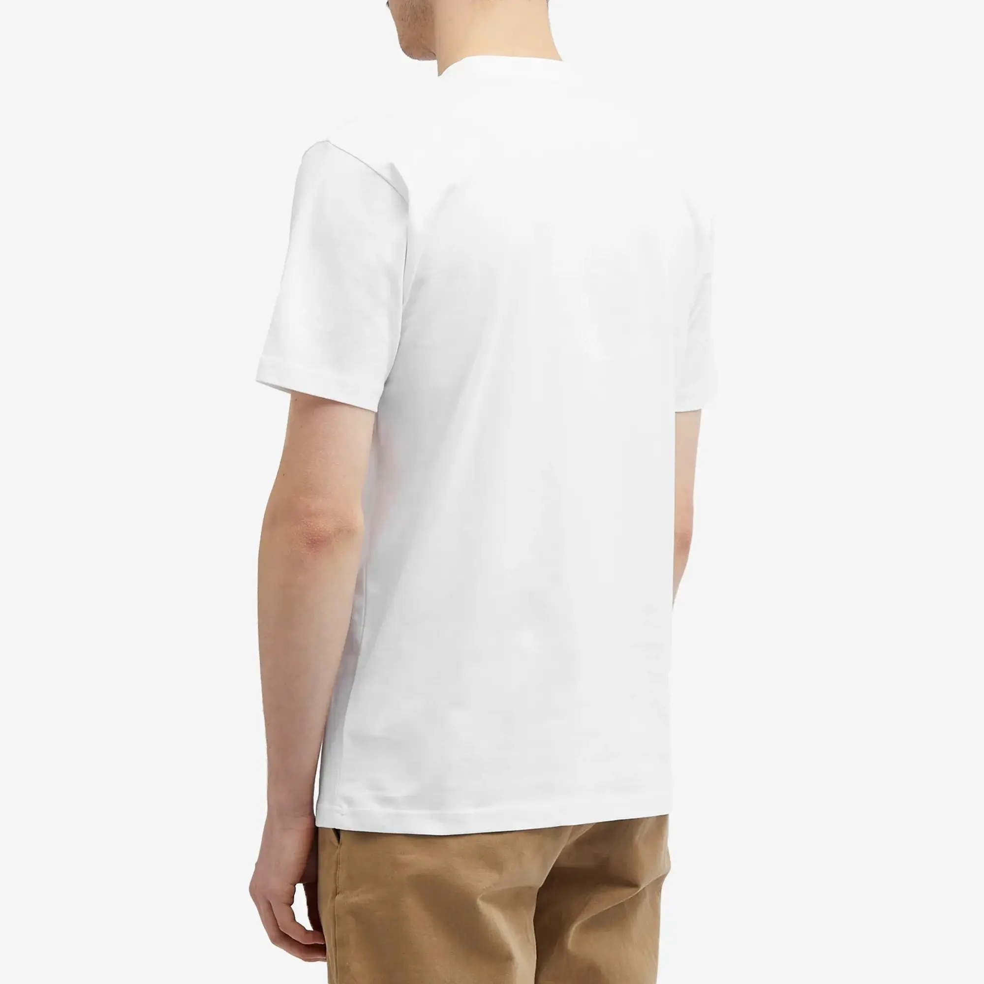Norse Projects Men's Johannes Organic Waves Print T-shirt White