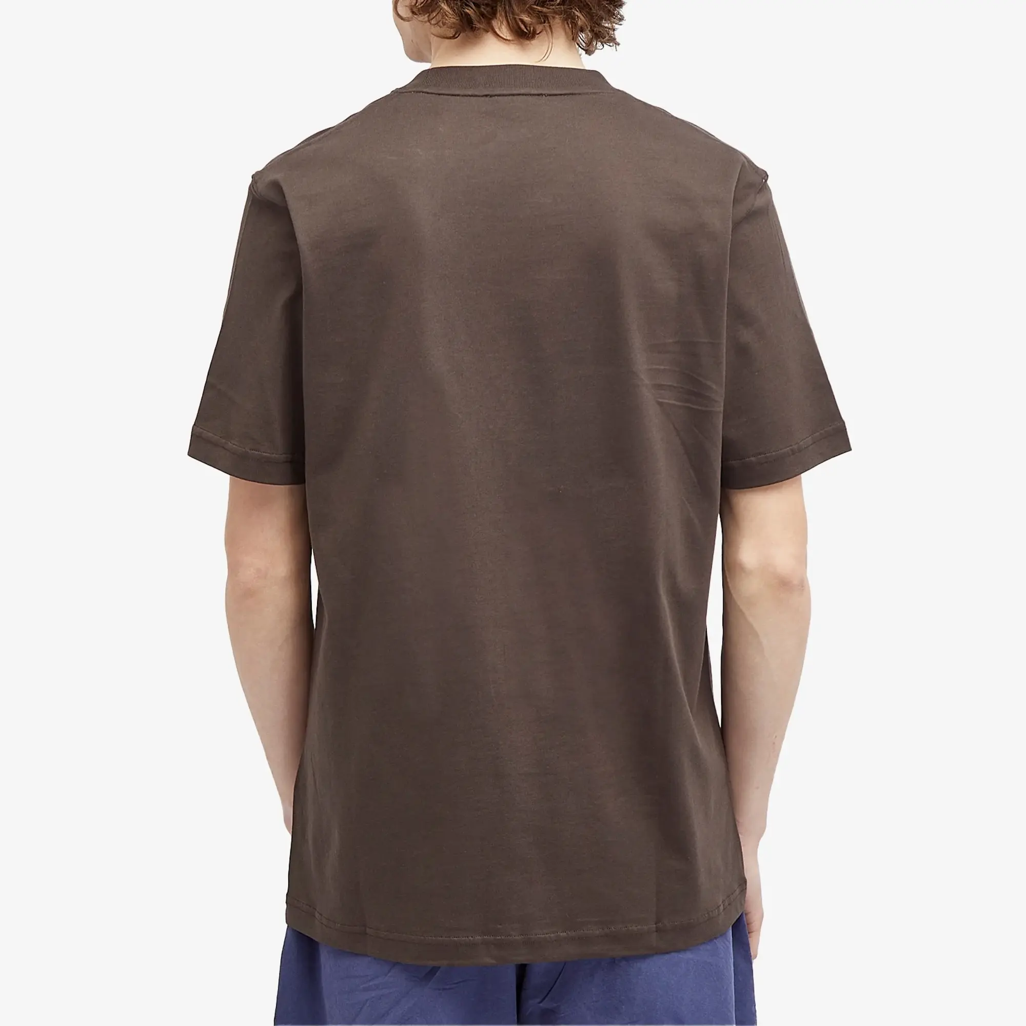 Norse Projects Men's Johannes Organic Kanonbadsvej Print T-Shirt Espresso