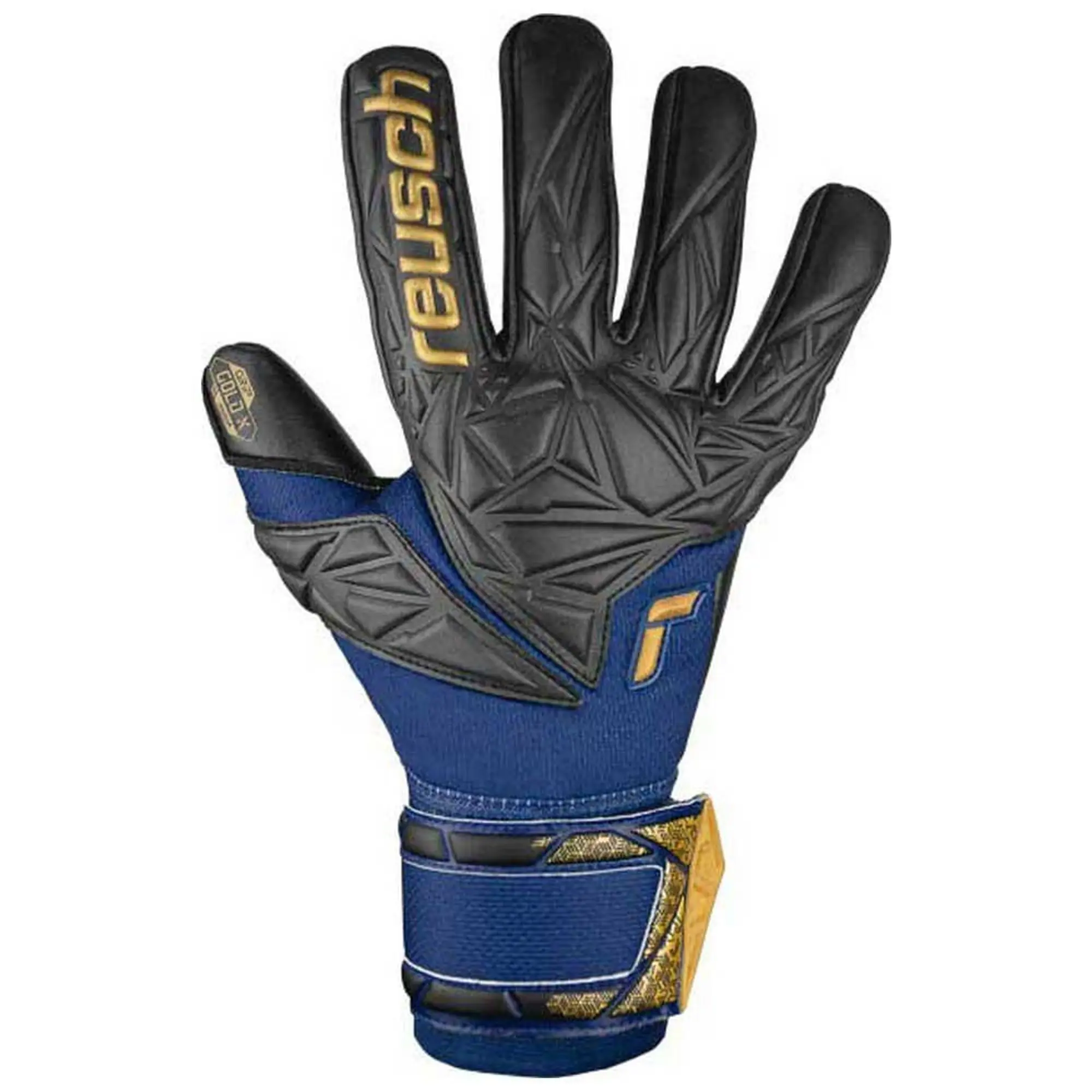 Reusch Attrakt Gold X Nc Goalkeeper Gloves  - Blue