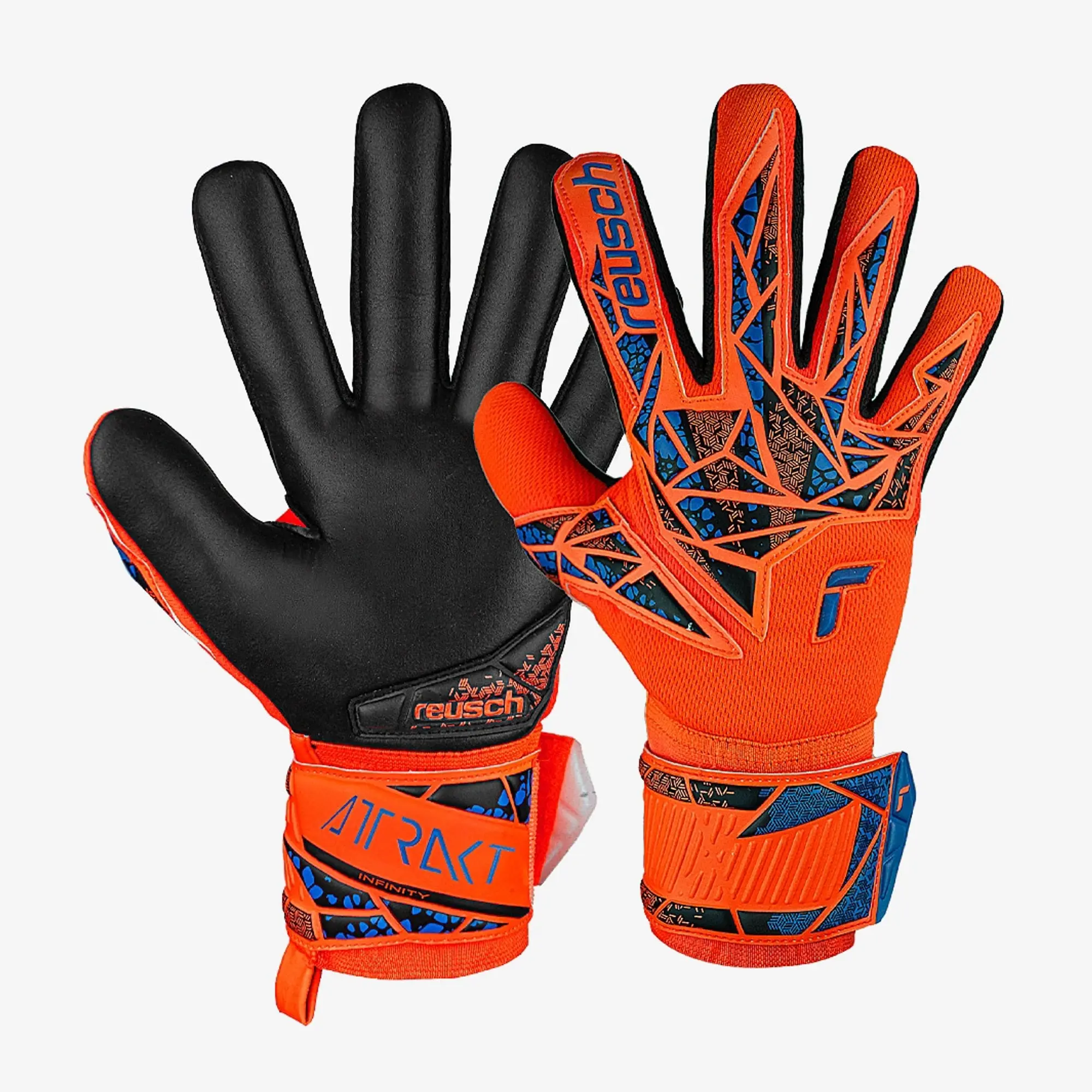 Reusch Kids Attrakt Infinity Negative Cut GK Gloves