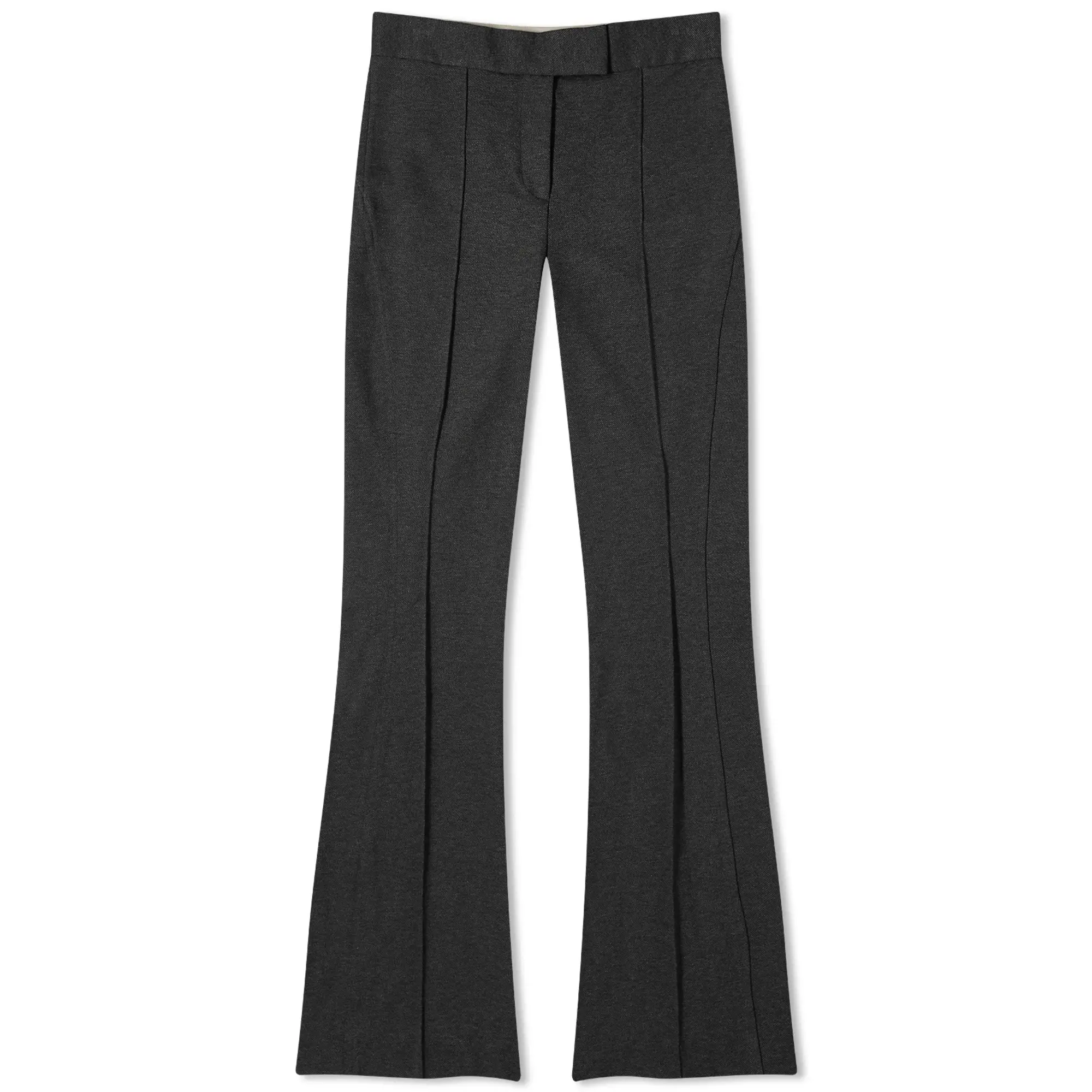 Helmut Lang Women's Seamed Bootcut Trouser Charcoal