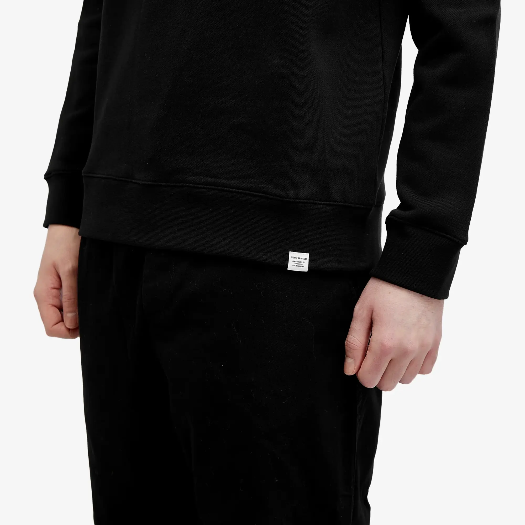 Norse Projects Men's Vagn Classic Crew Sweat Black