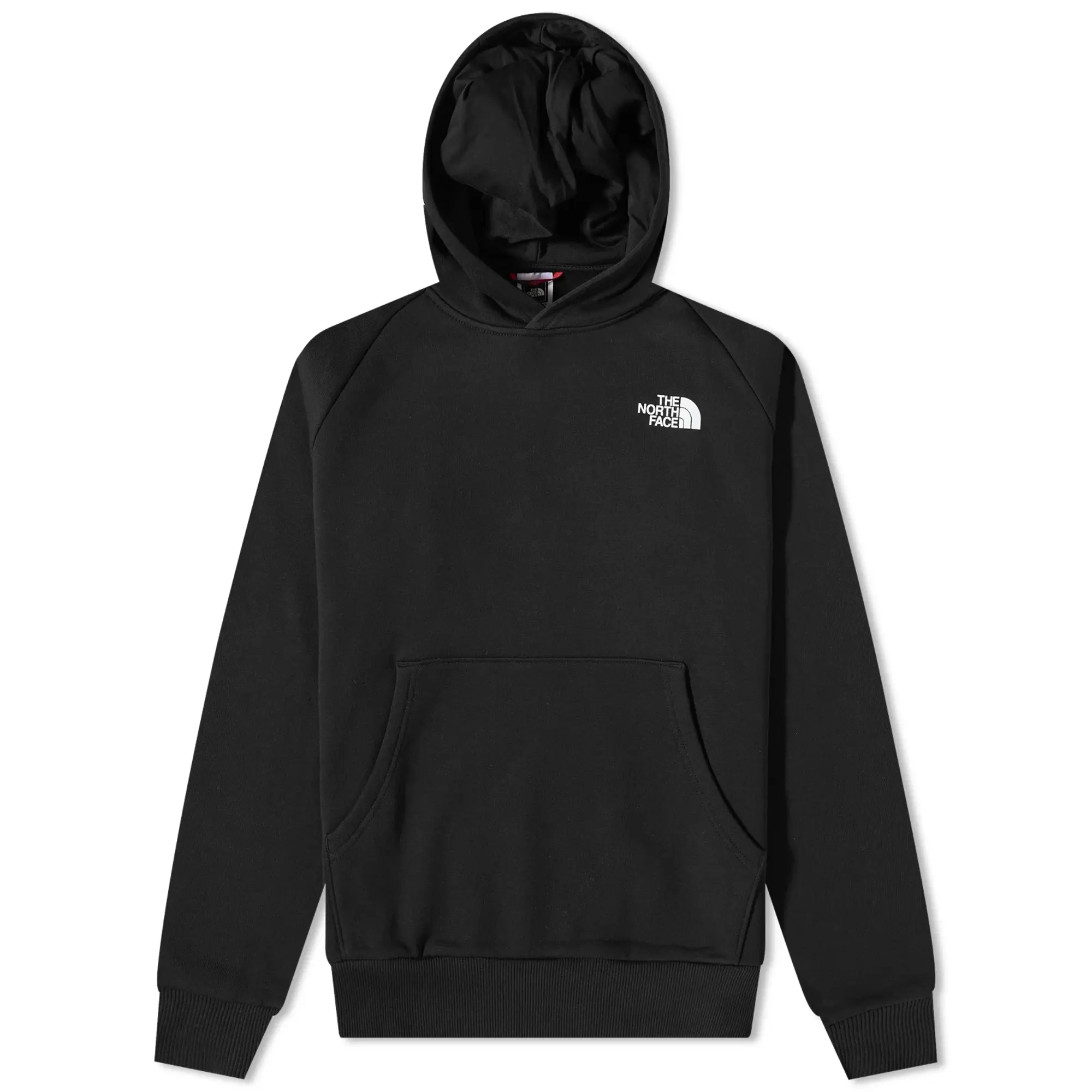 Sweatshirt The North Face Raglan Red Box Hoodie Black Xs