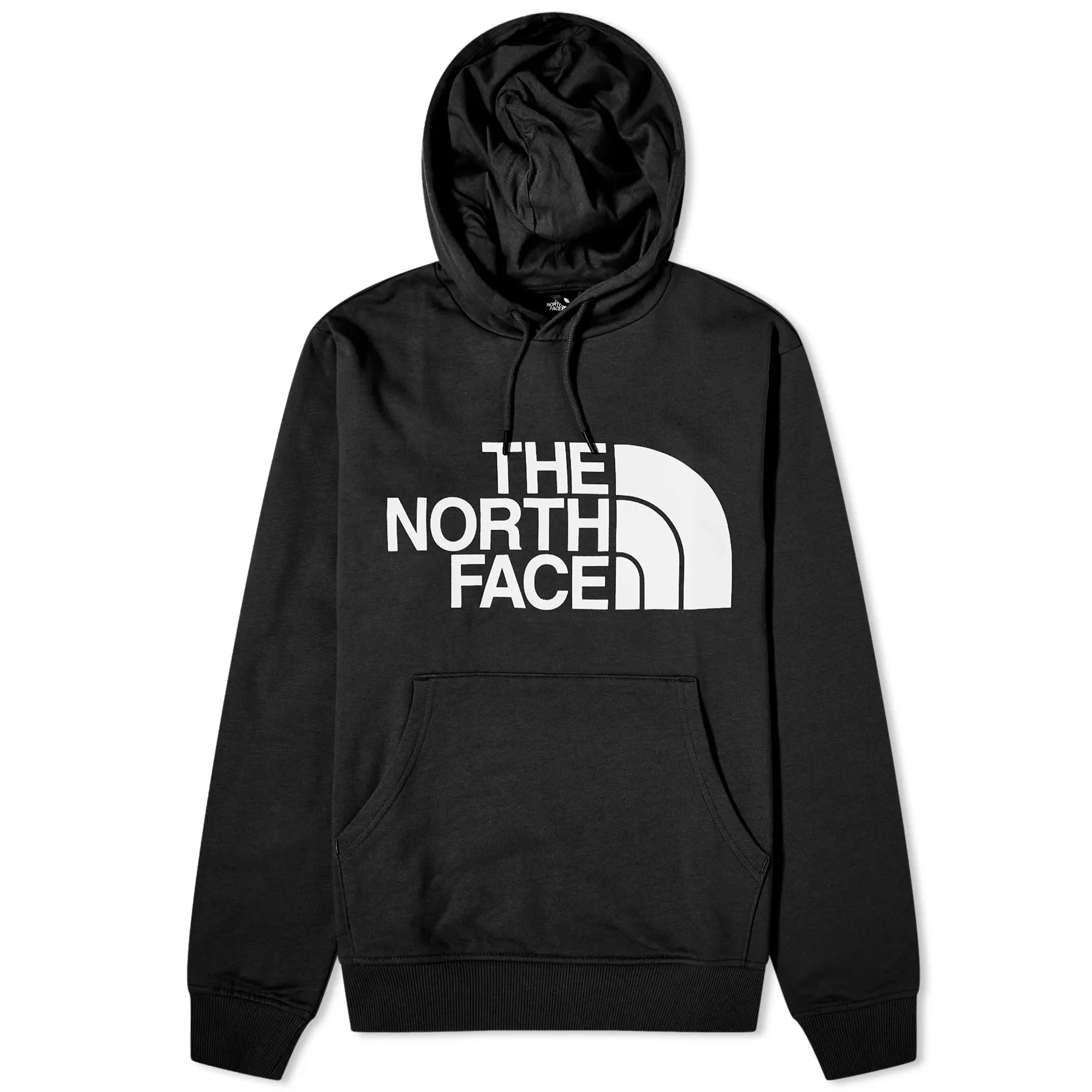 The North Face Standard chest logo fleece hoodie in black