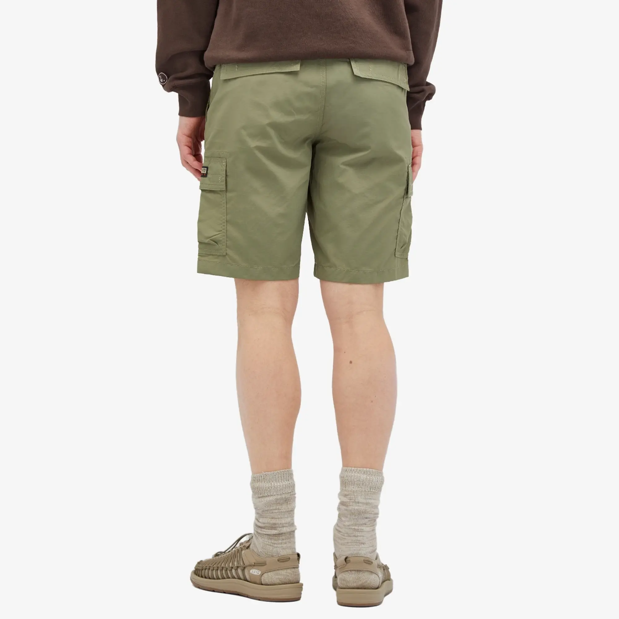 Napapijri Men's Slow Lake Cargo Shorts Green Lichen