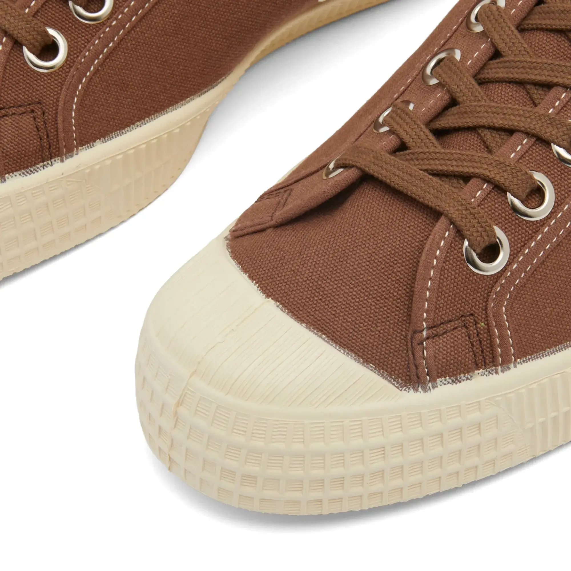 Novesta Men's Star Master Contrast Stitch Brown/Beige