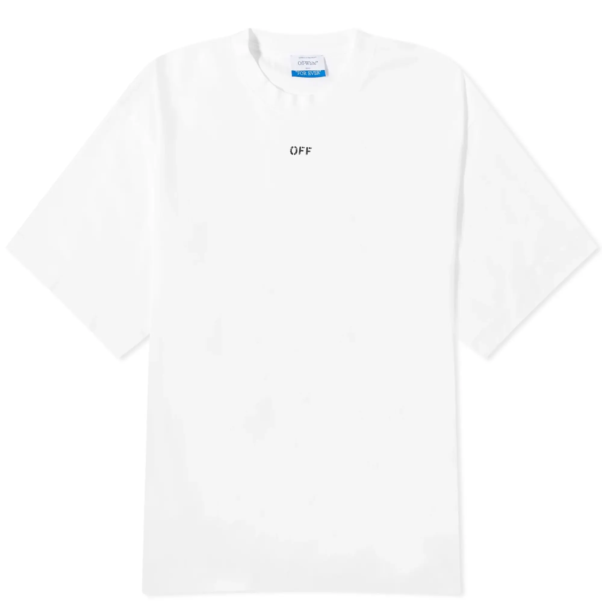 Off-White Men's Stamp Skate T-Shirt White/Black