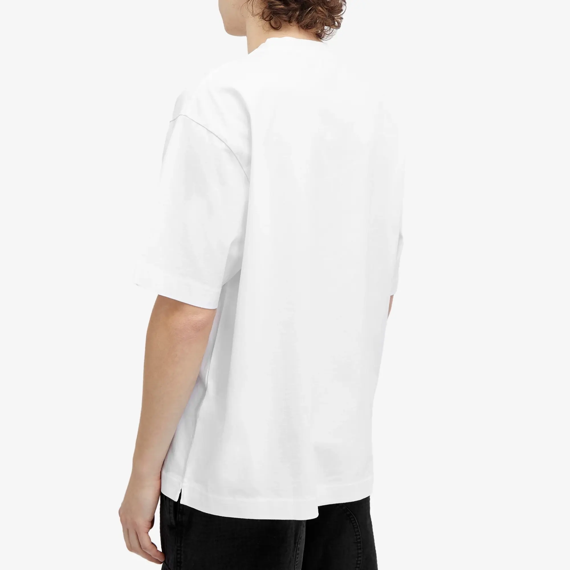 Off-White Men's Stamp Skate T-Shirt White/Black