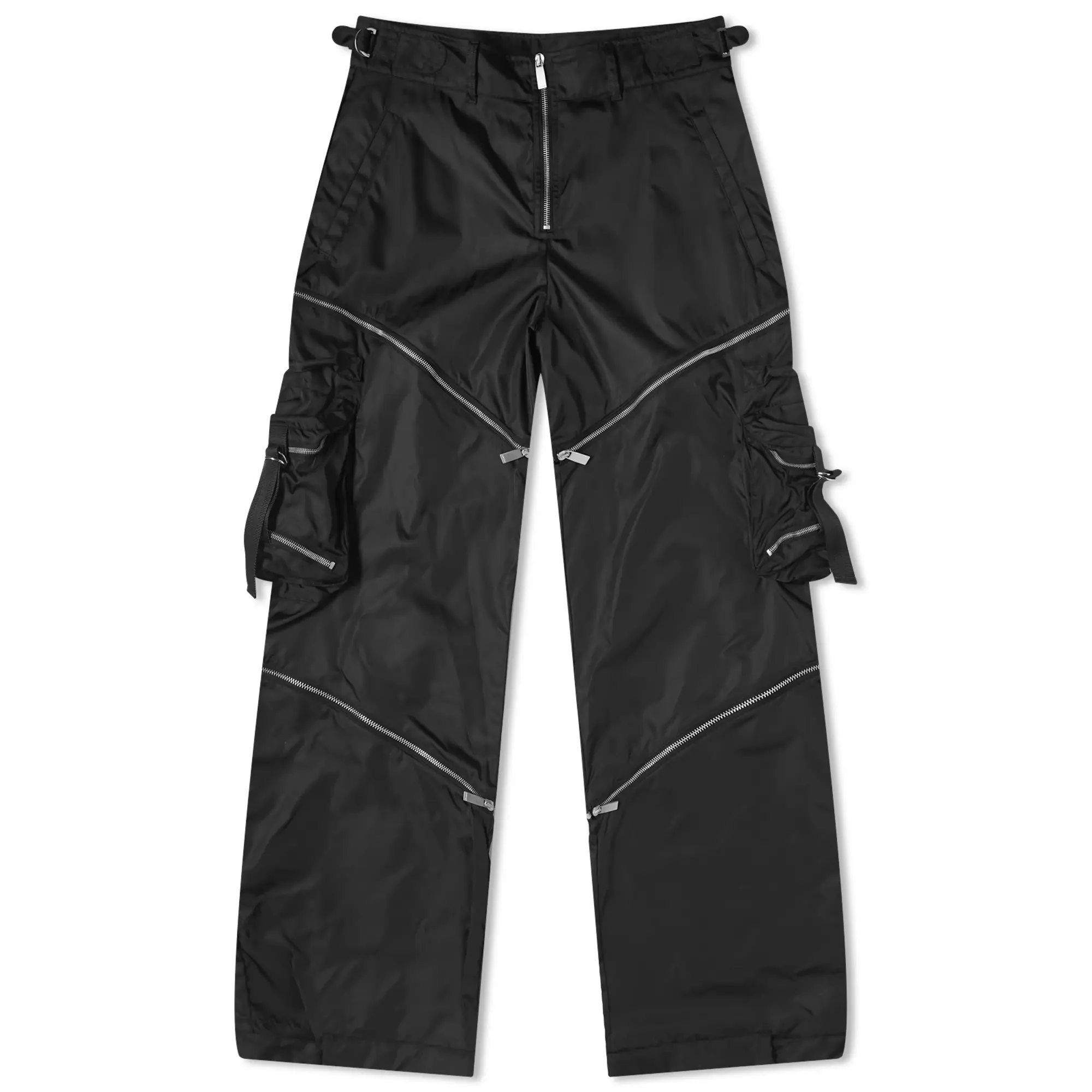 Off-White Men's Nylon Cargo Pant Black