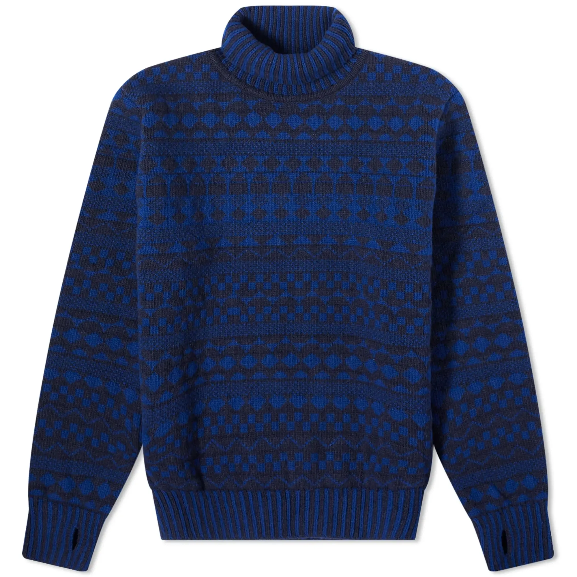 Oliver Spencer Men's Talbot Crew Knit Navy/Blue