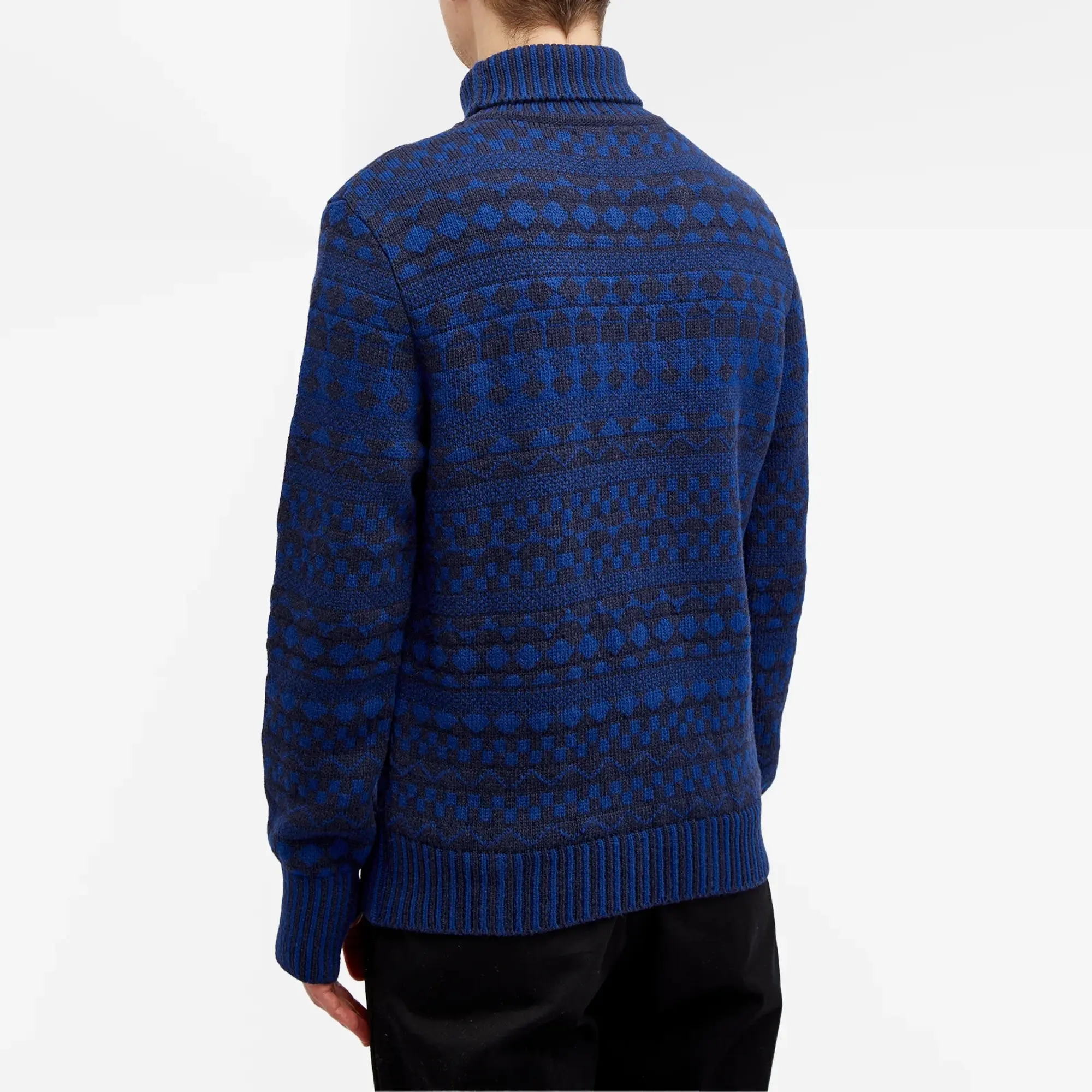 Oliver Spencer Men's Talbot Crew Knit Navy/Blue