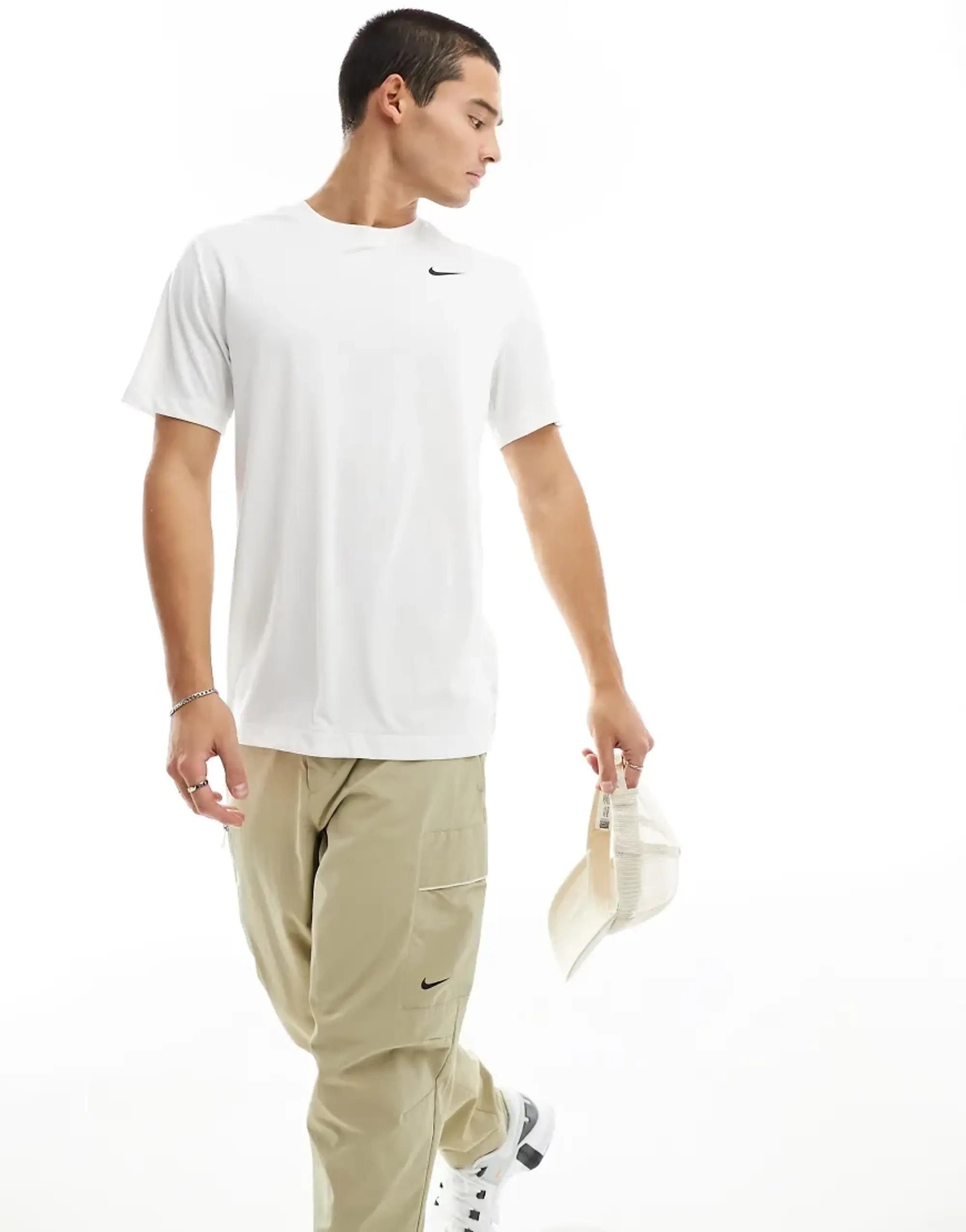 Nike Training Dri-Fit Legend T-Shirt In White
