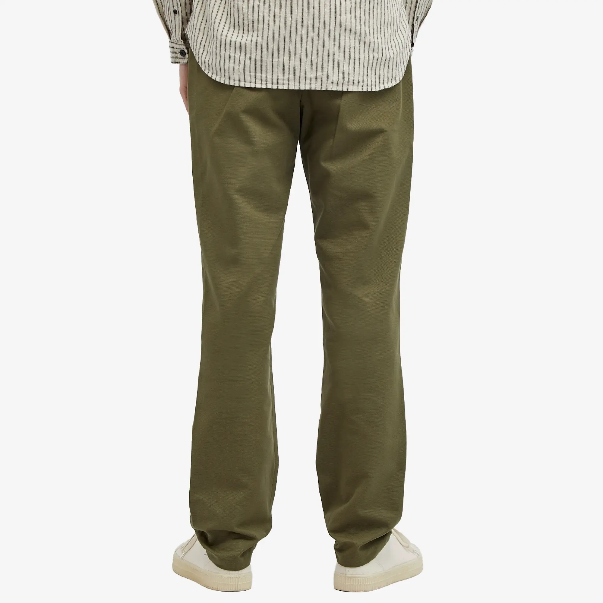 Oliver Spencer Men's Fishtail Trousers Green
