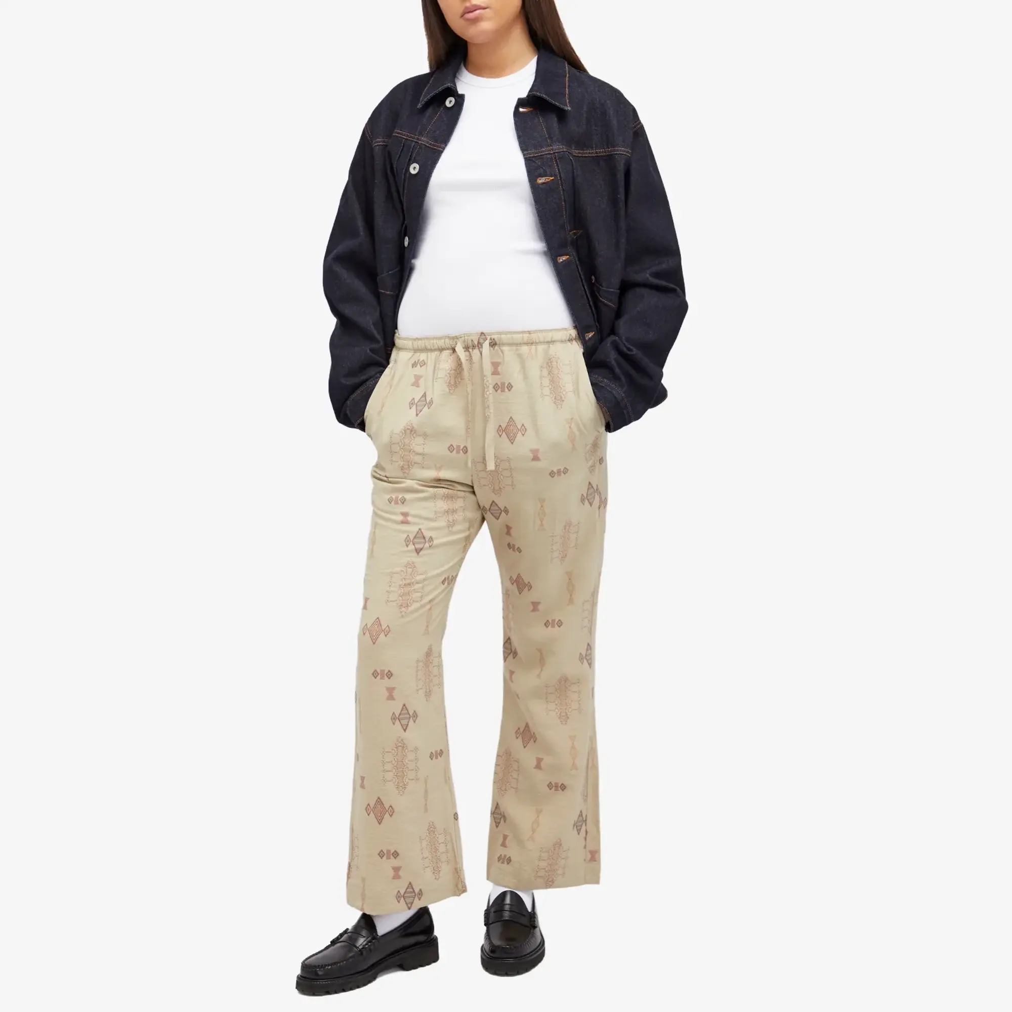Needles Women's String Easy Pant Beige