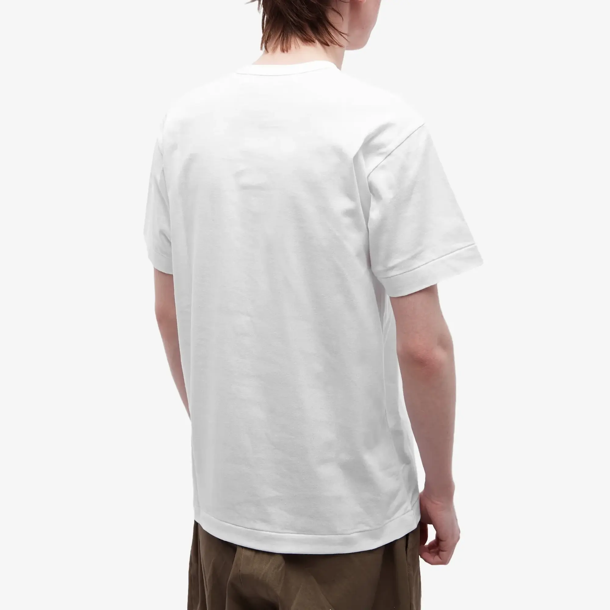 Comme des Garçons Play Men's Invader Heart T-Shirt White