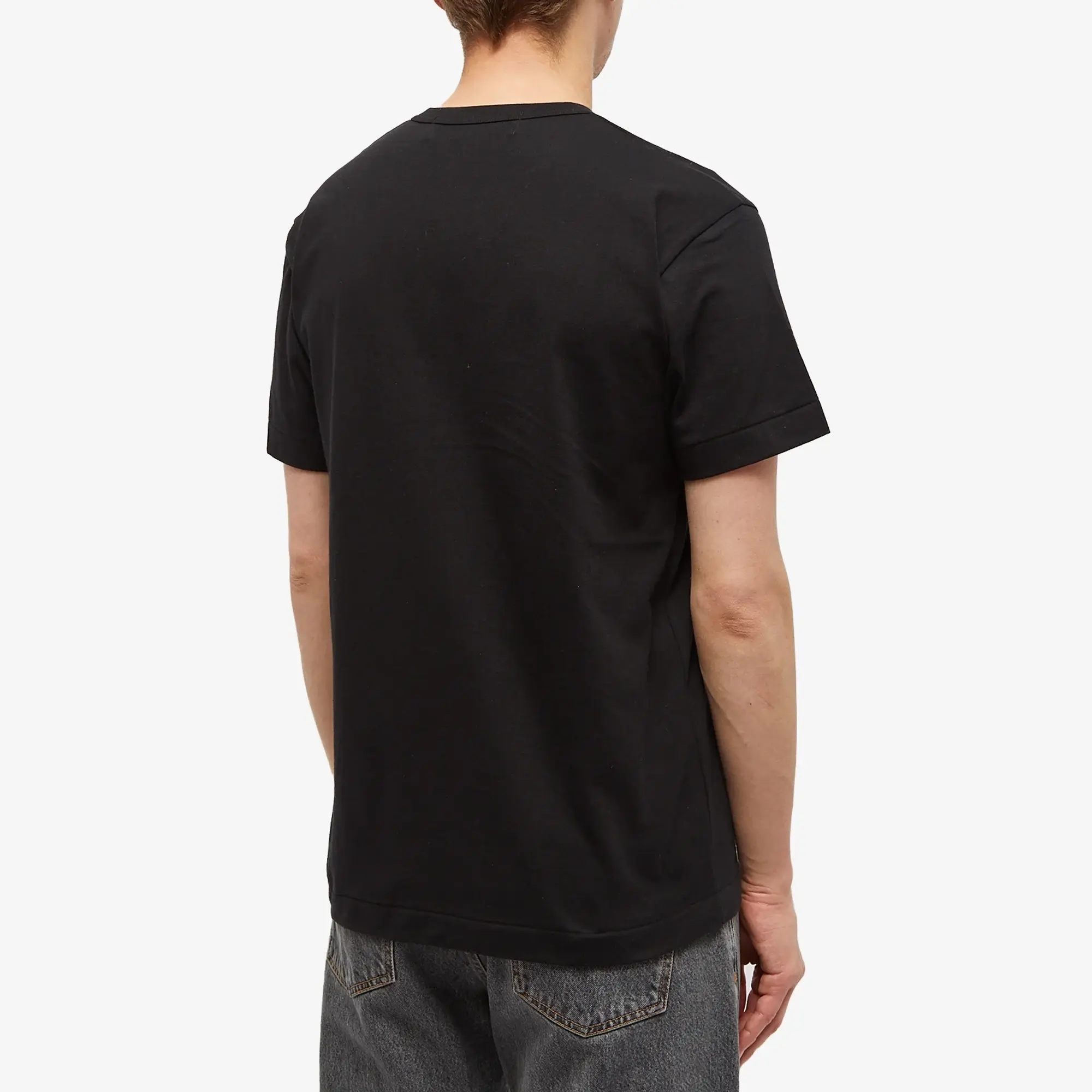 Comme des Garçons Play Men's Invader T-Shirt Black