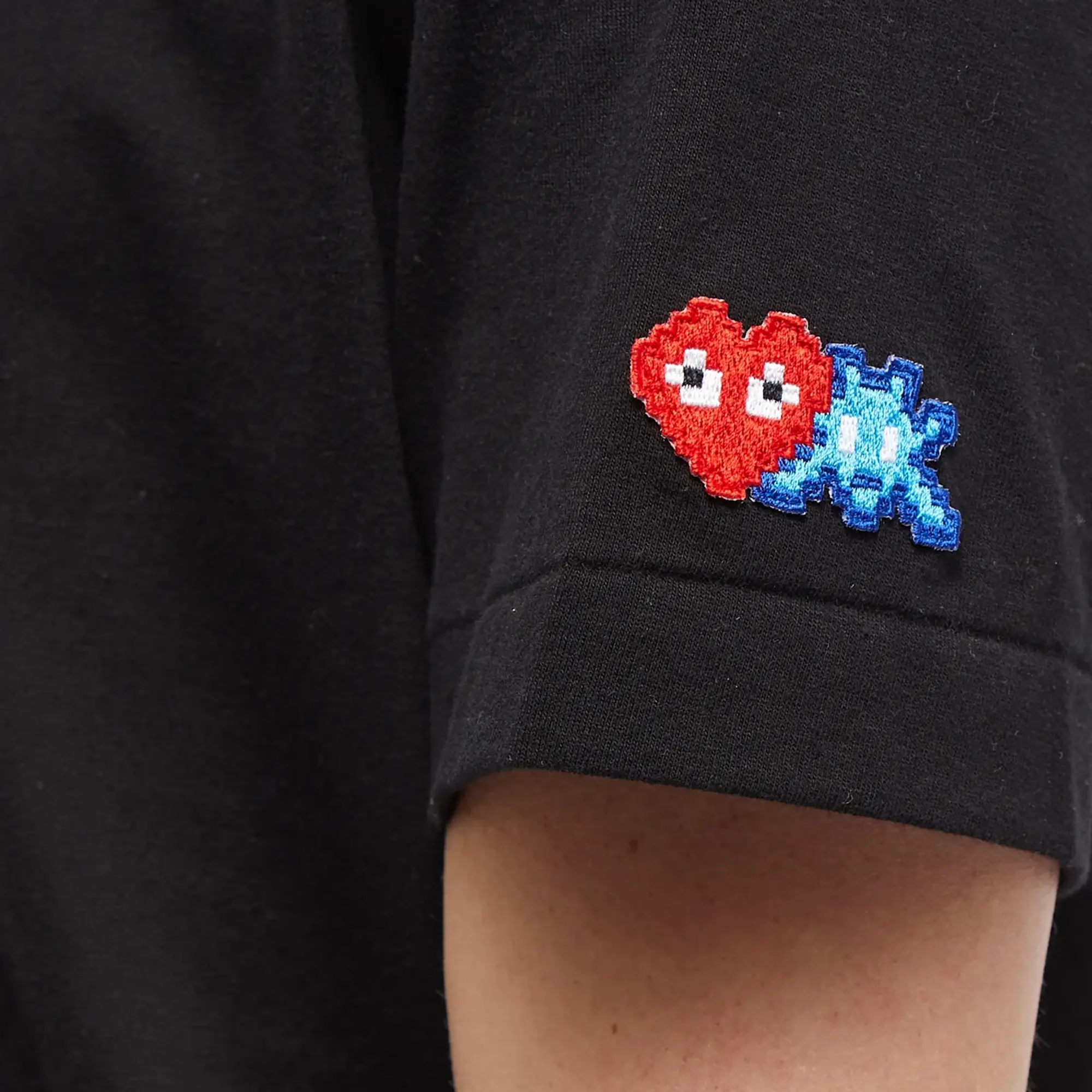 Comme des Garçons Play Men's Invader T-Shirt Black
