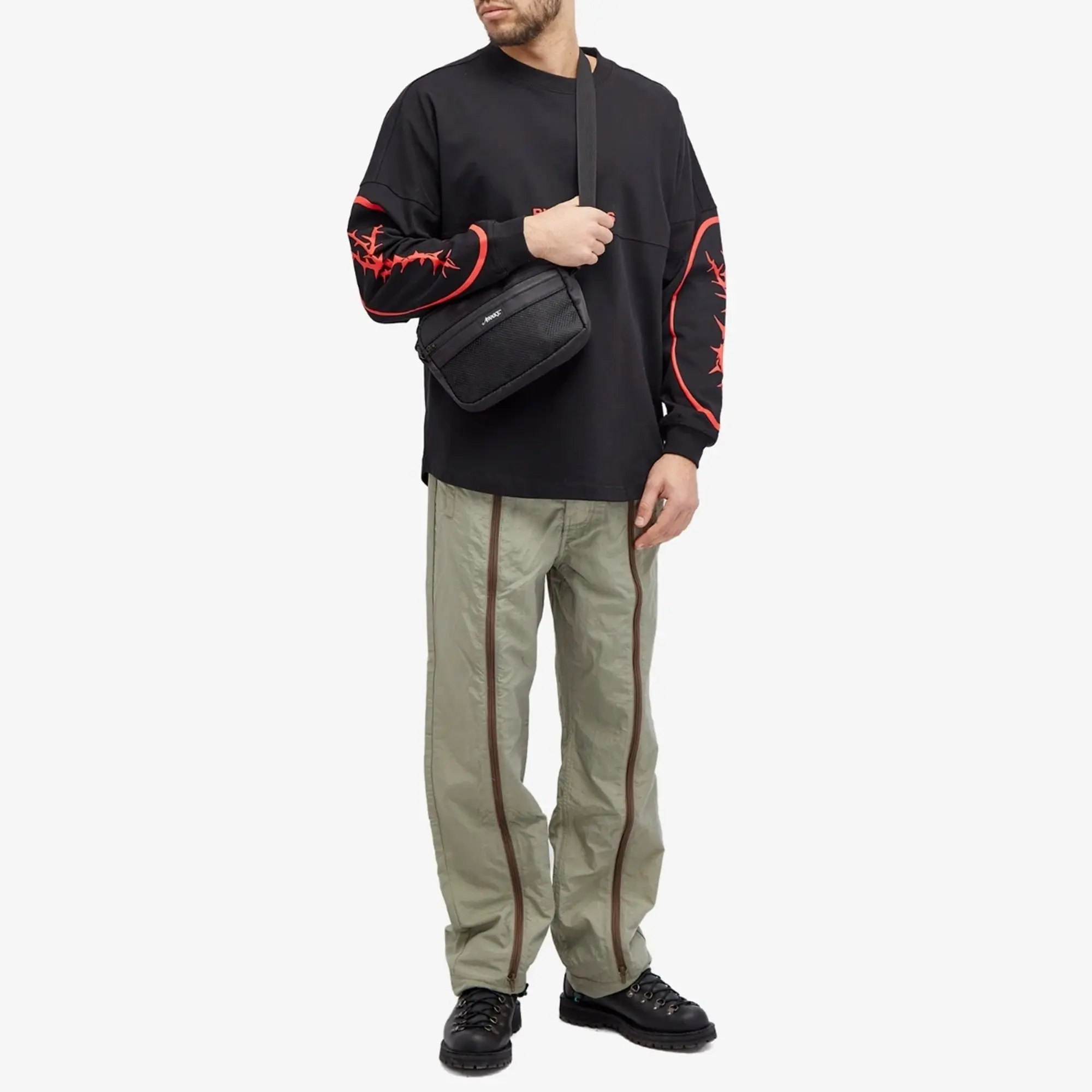 Pleasures Men's x 555 Sould Nylon Active Pant Matcha