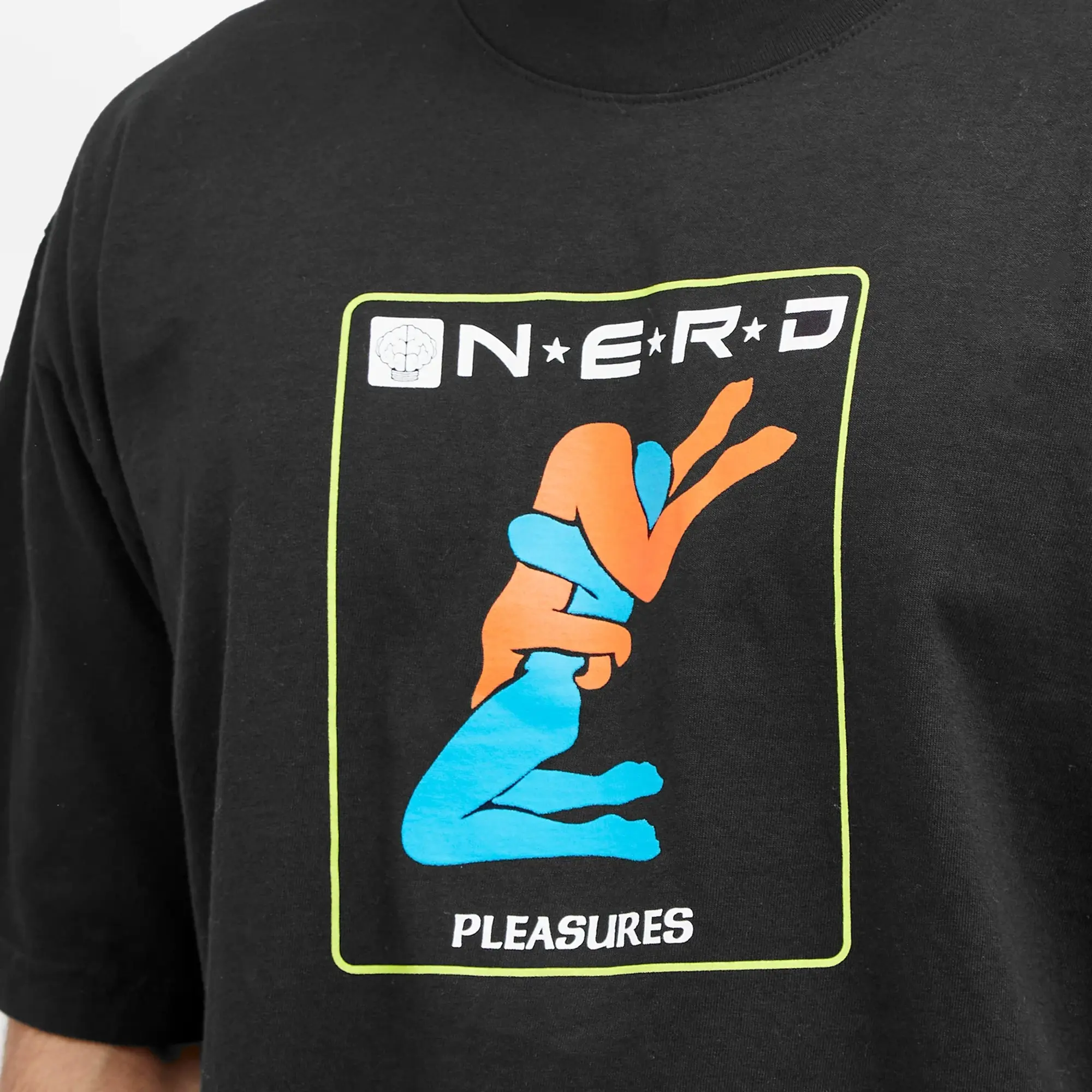 Pleasures Men's x N.E.R.D Provider T-Shirt Black