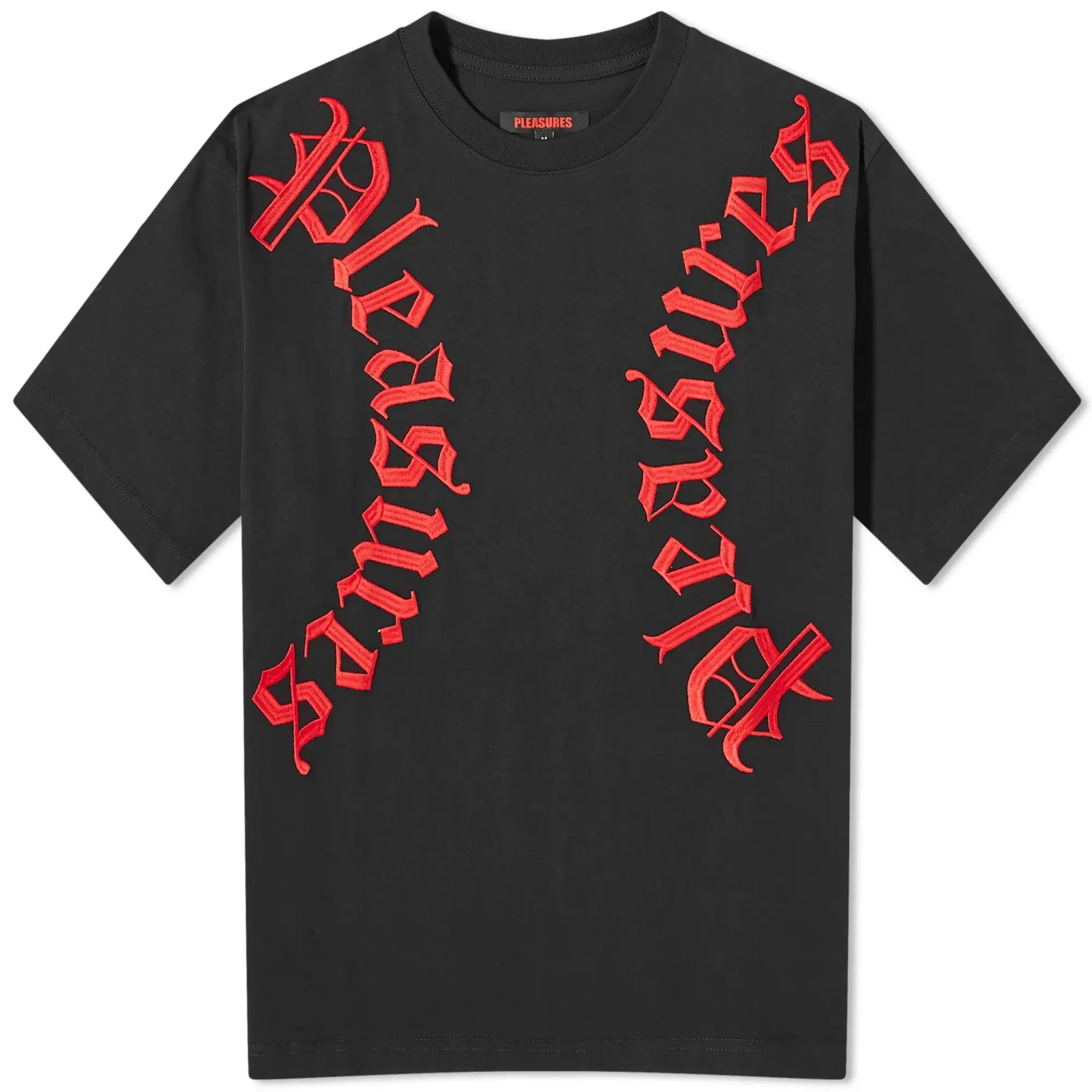 Pleasures Men's Harness Heavyweight T-Shirt Black
