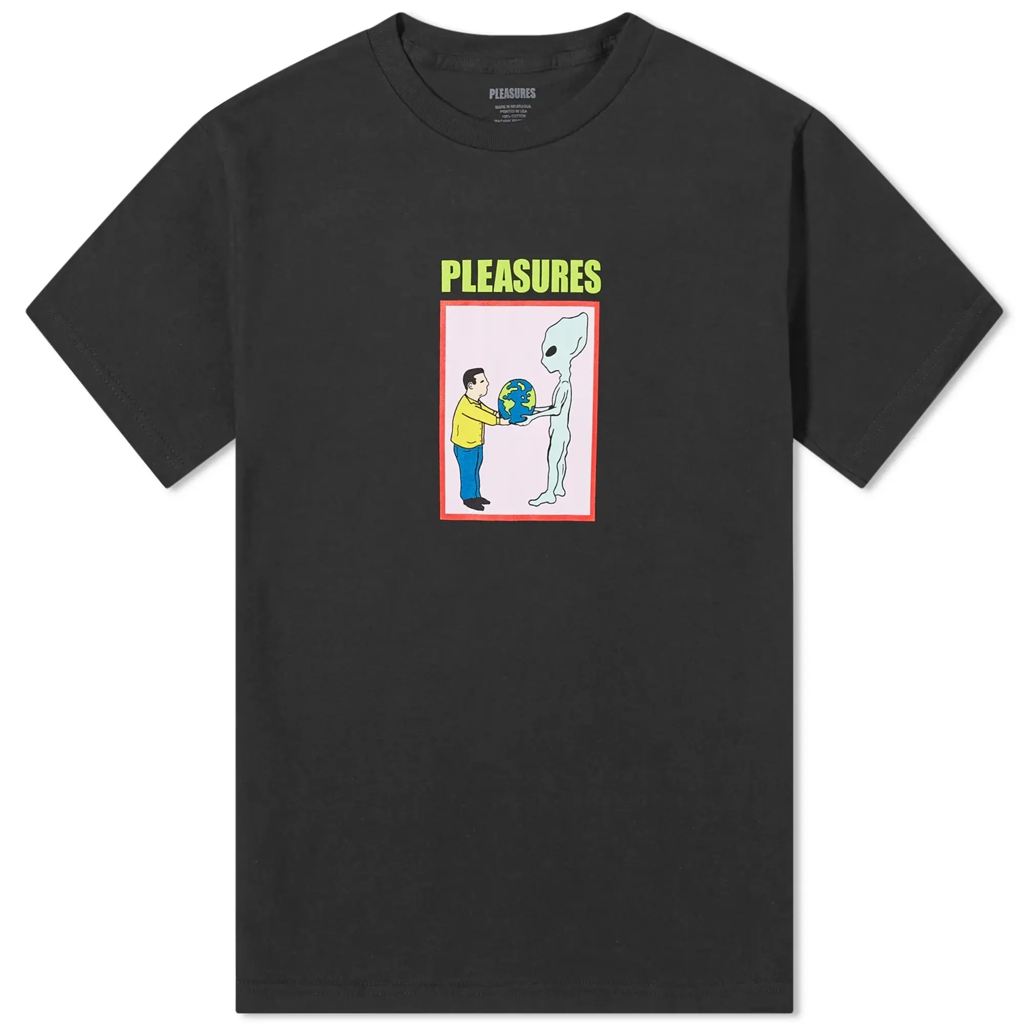 Pleasures Men's Gift T-Shirt Black