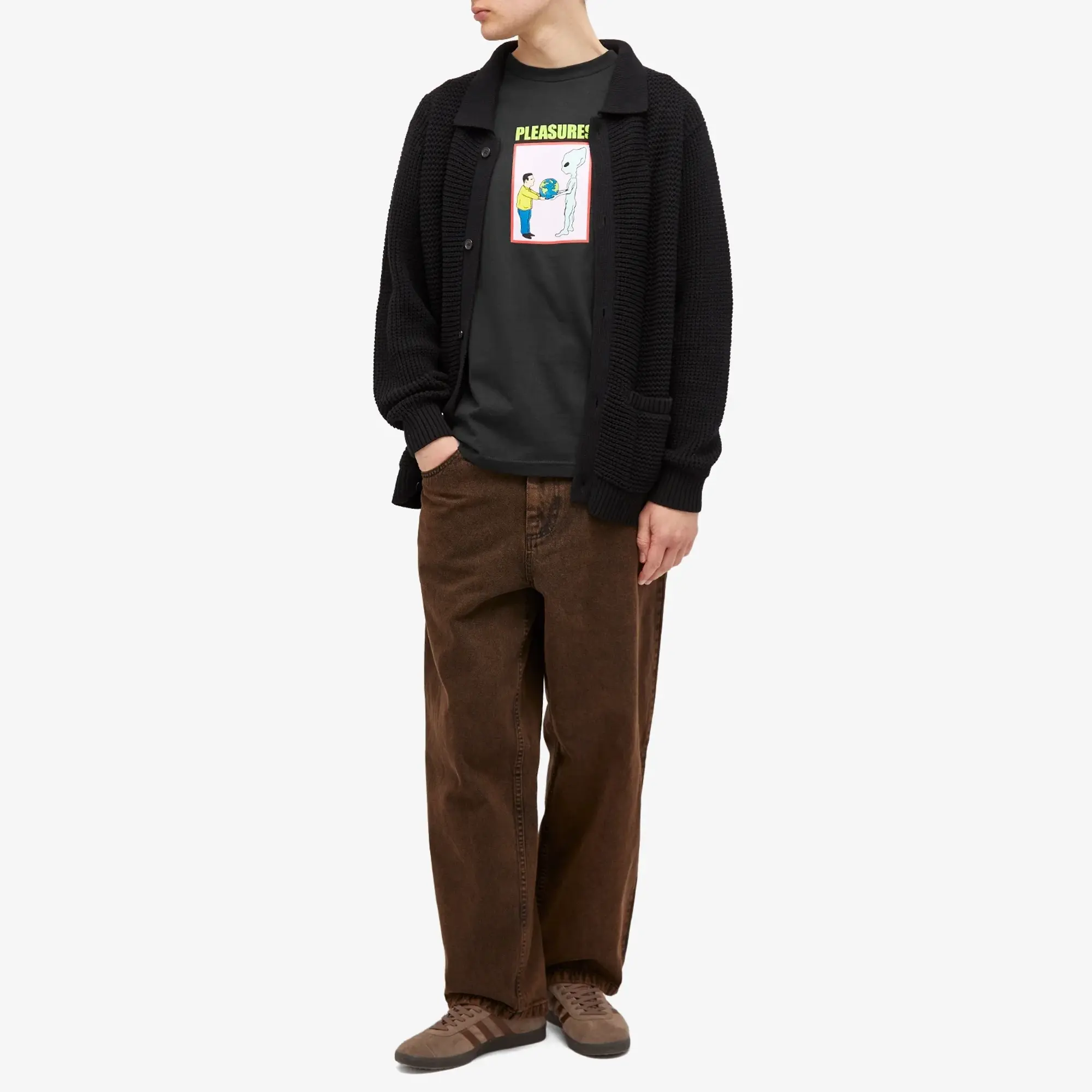 Pleasures Men's Gift T-Shirt Black