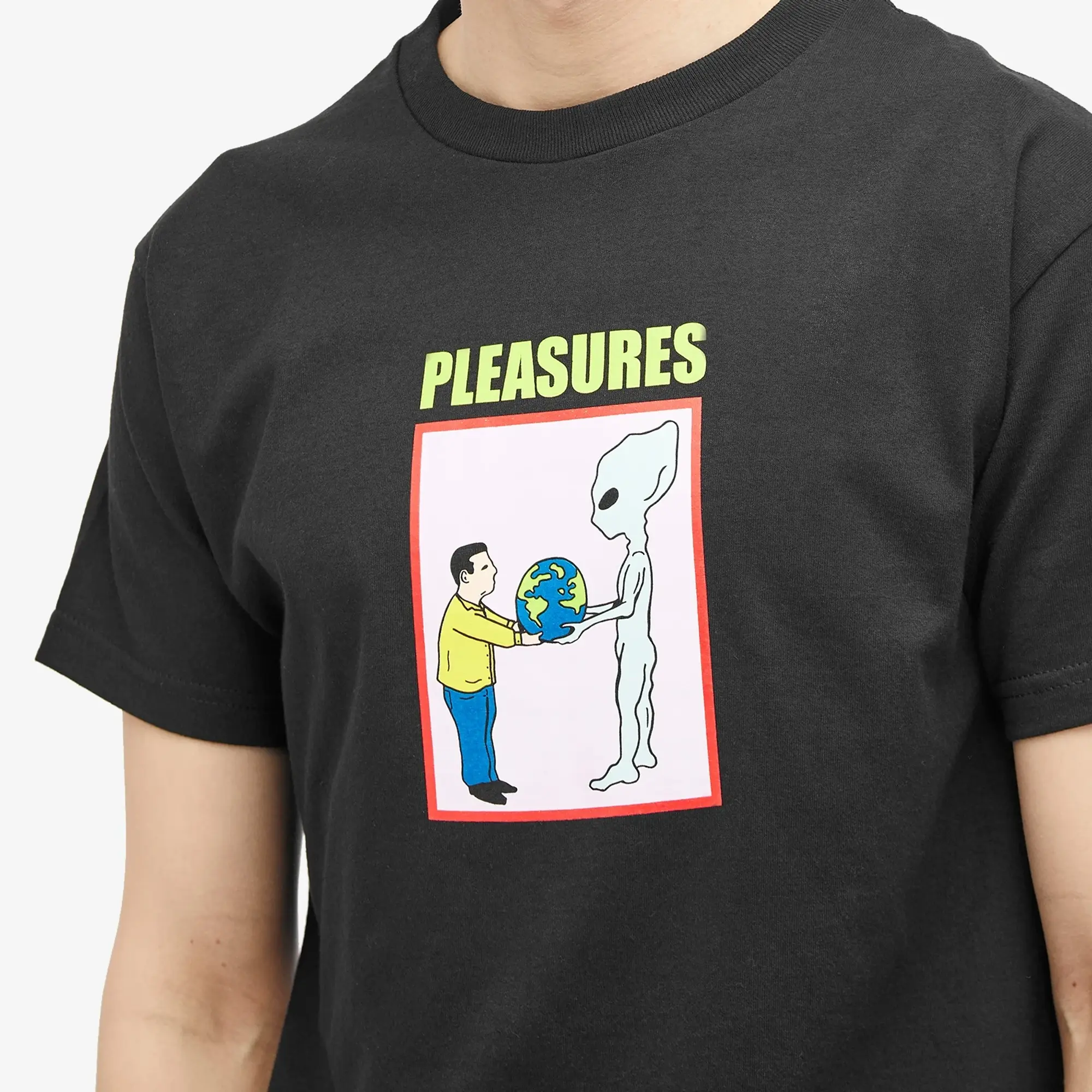 Pleasures Men's Gift T-Shirt Black