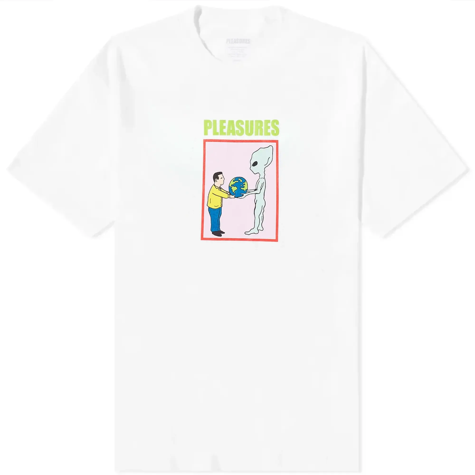 Pleasures Men's Gift T-Shirt White