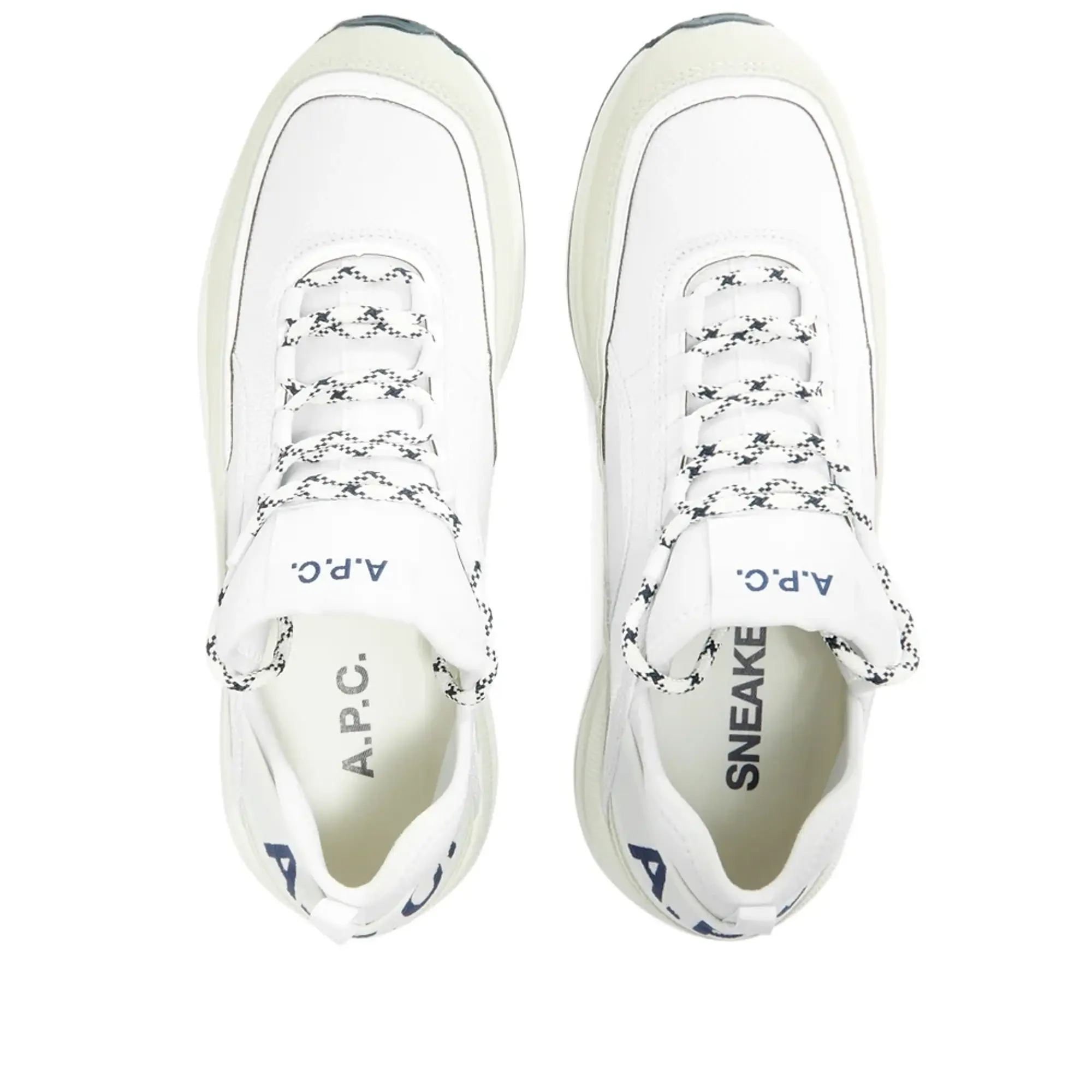 Sneakers A.P.C. Run Around Sneakers White Eur 43