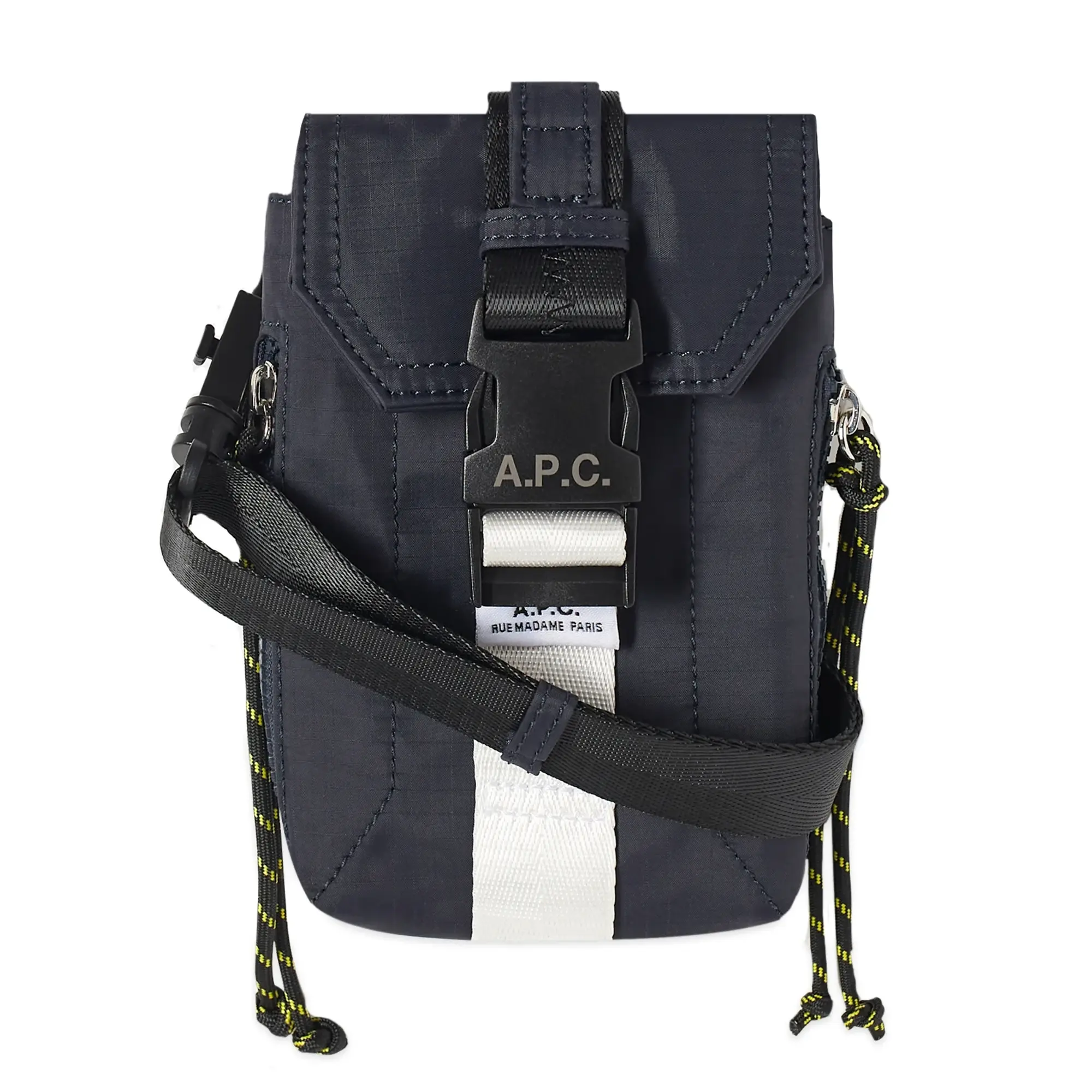 A.P.C. Men's Treck Cross Body Pouch Dark Navy