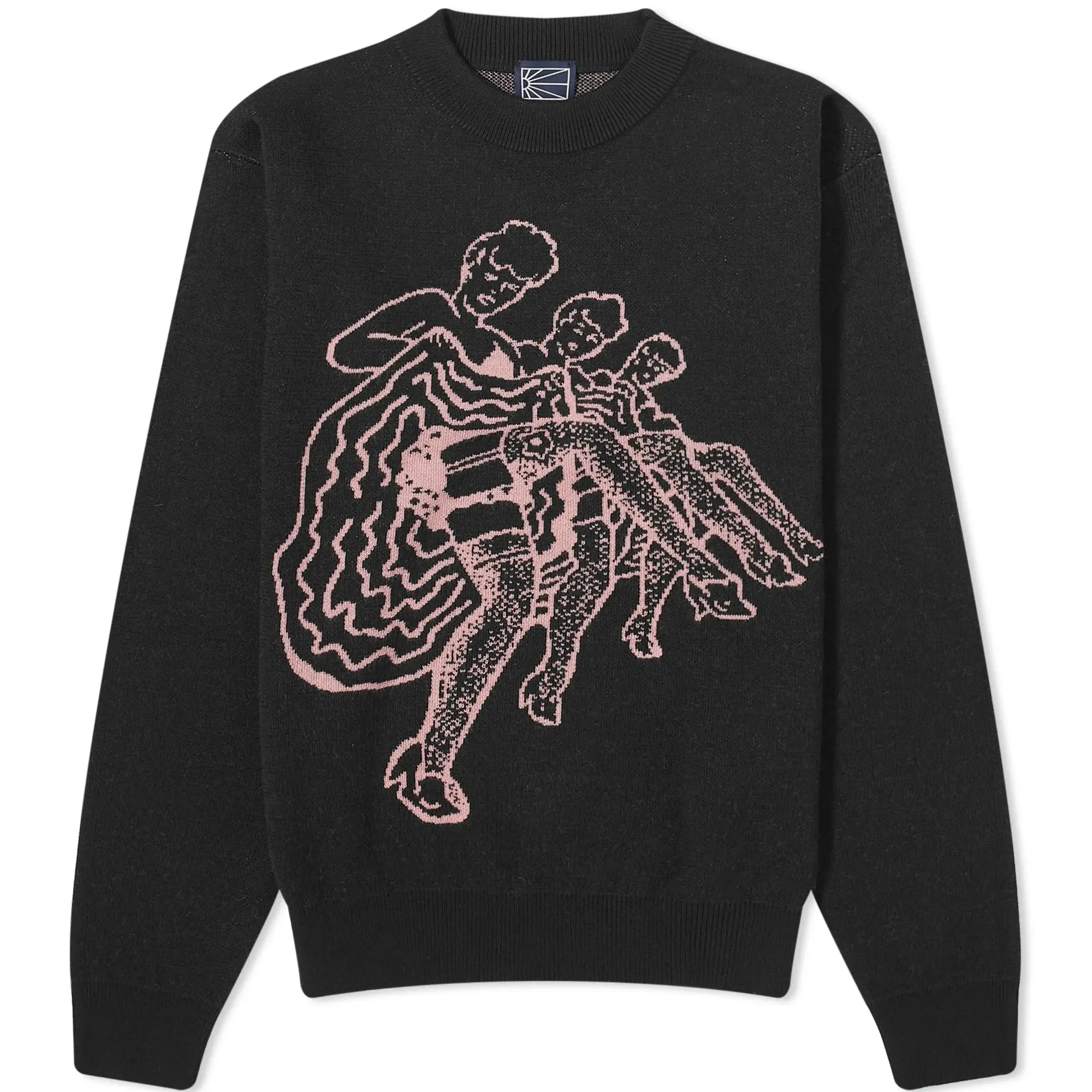 RASSVET Men's Cabaret Crew Knit Yellow