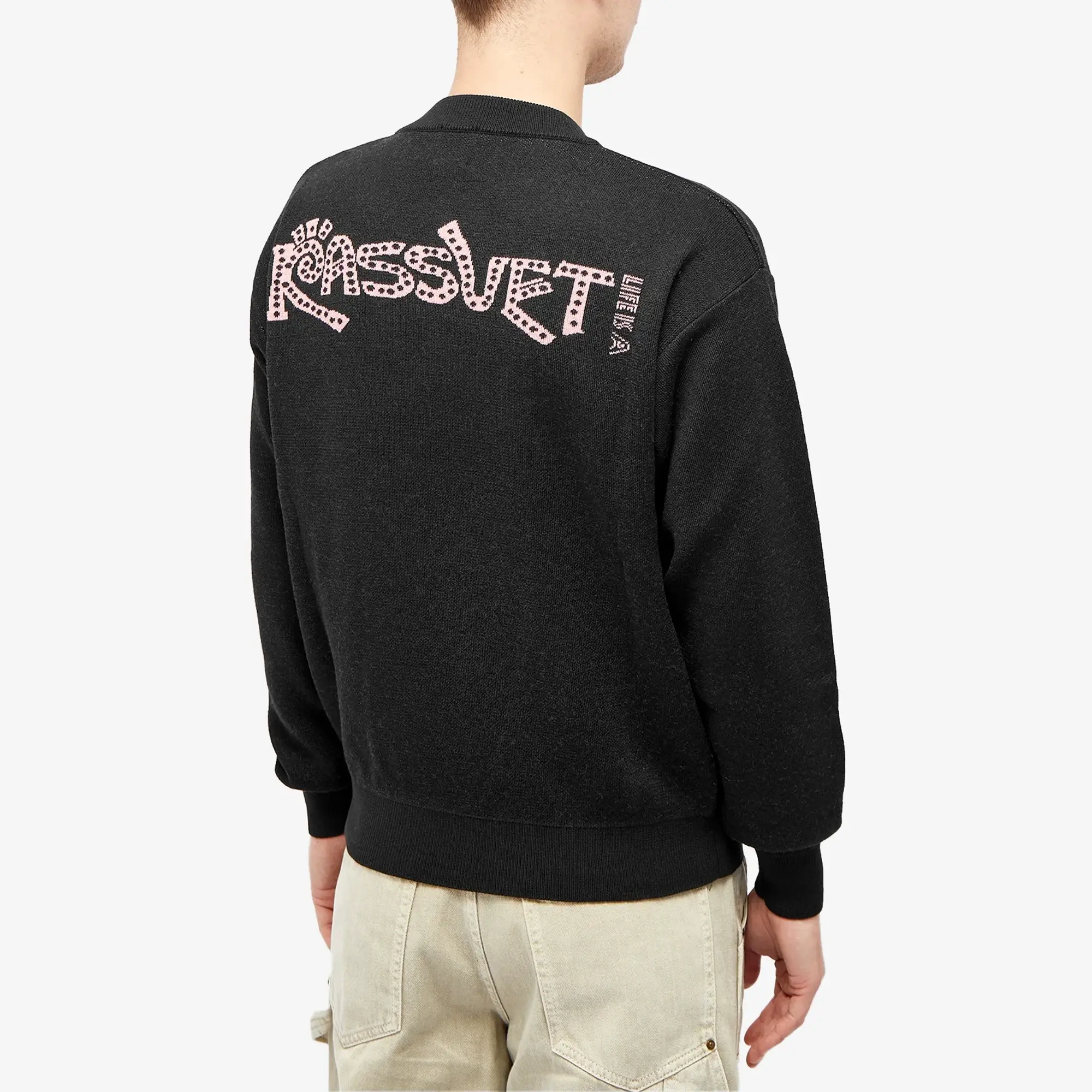 RASSVET Men's Cabaret Crew Knit Yellow
