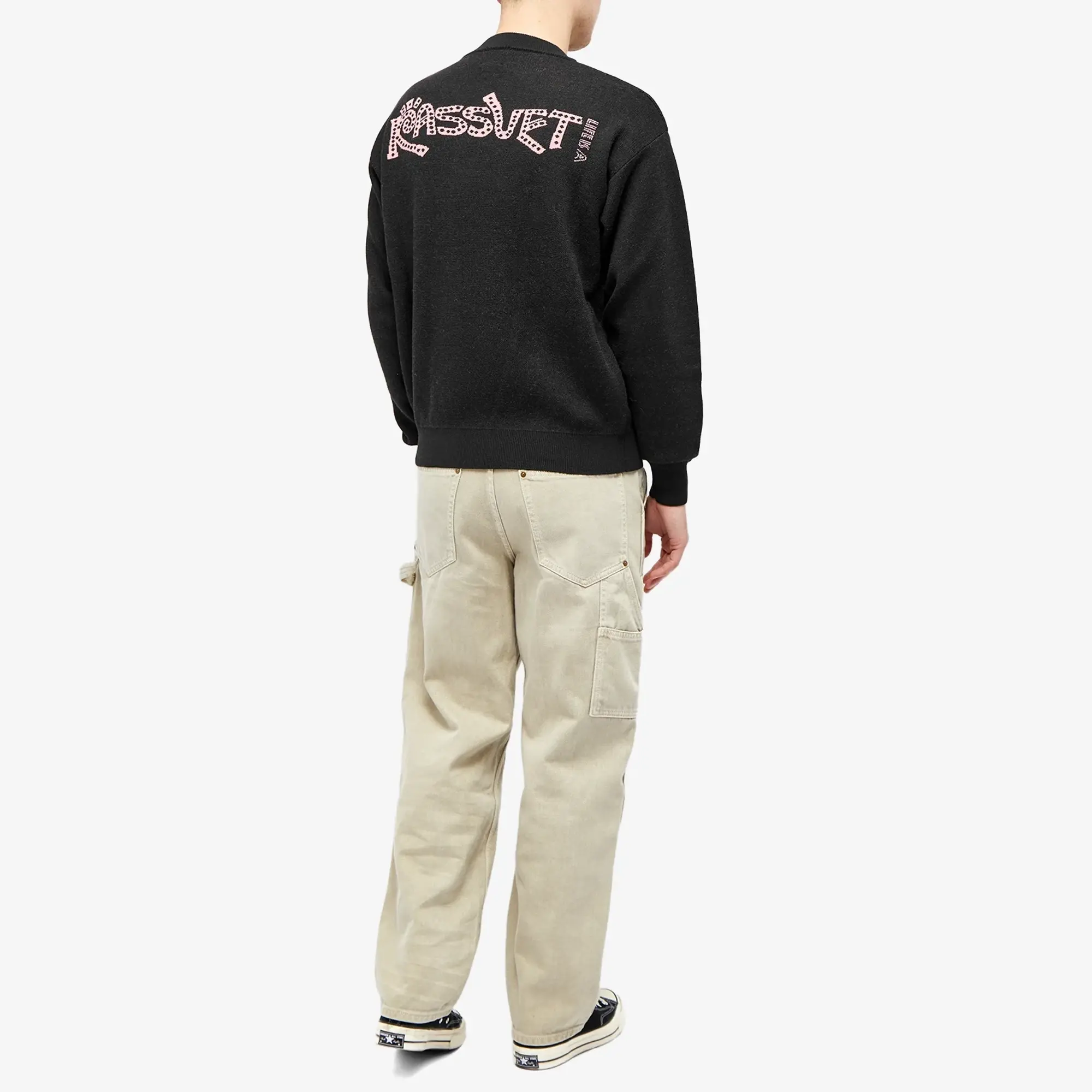 RASSVET Men's Cabaret Crew Knit Yellow