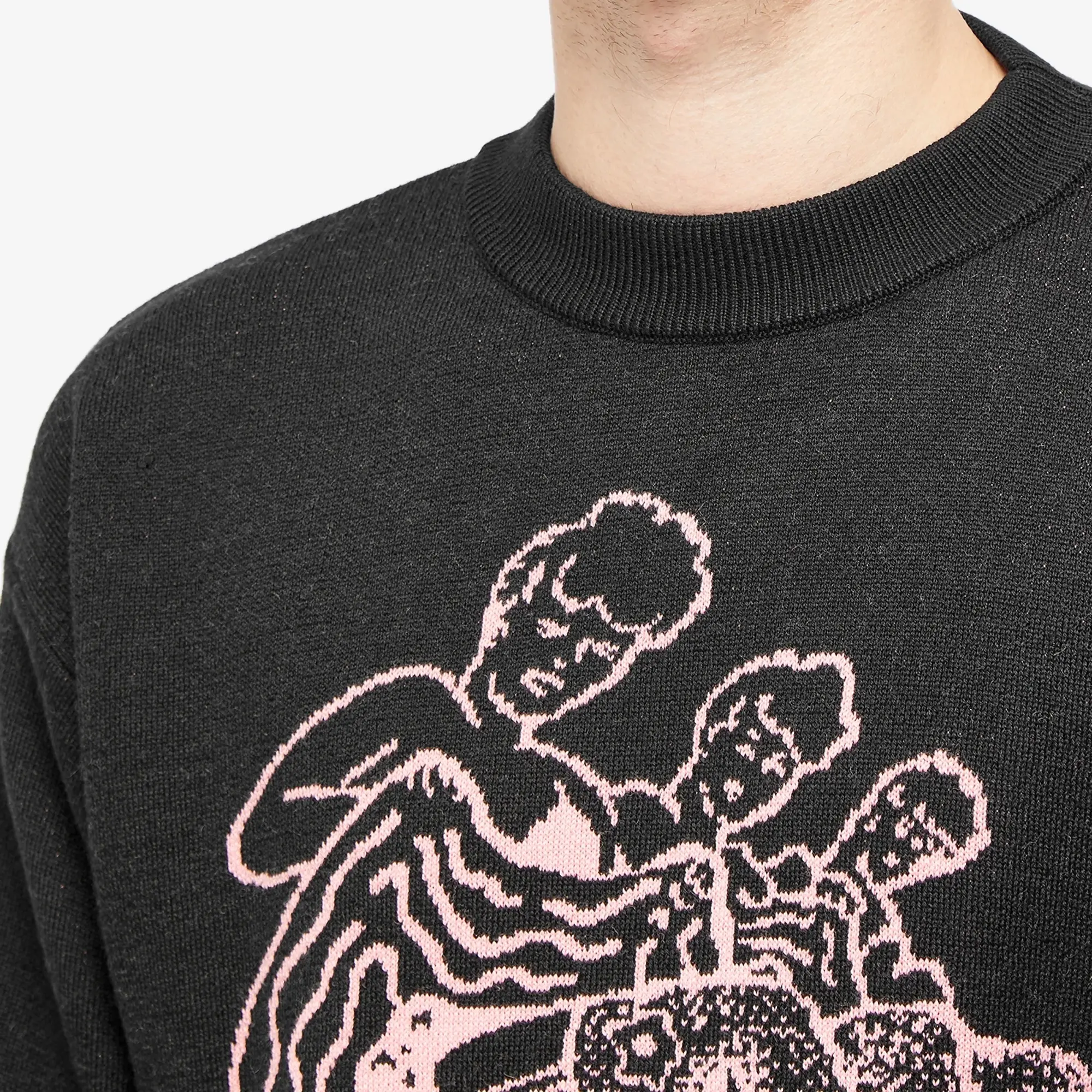 RASSVET Men's Cabaret Crew Knit Yellow