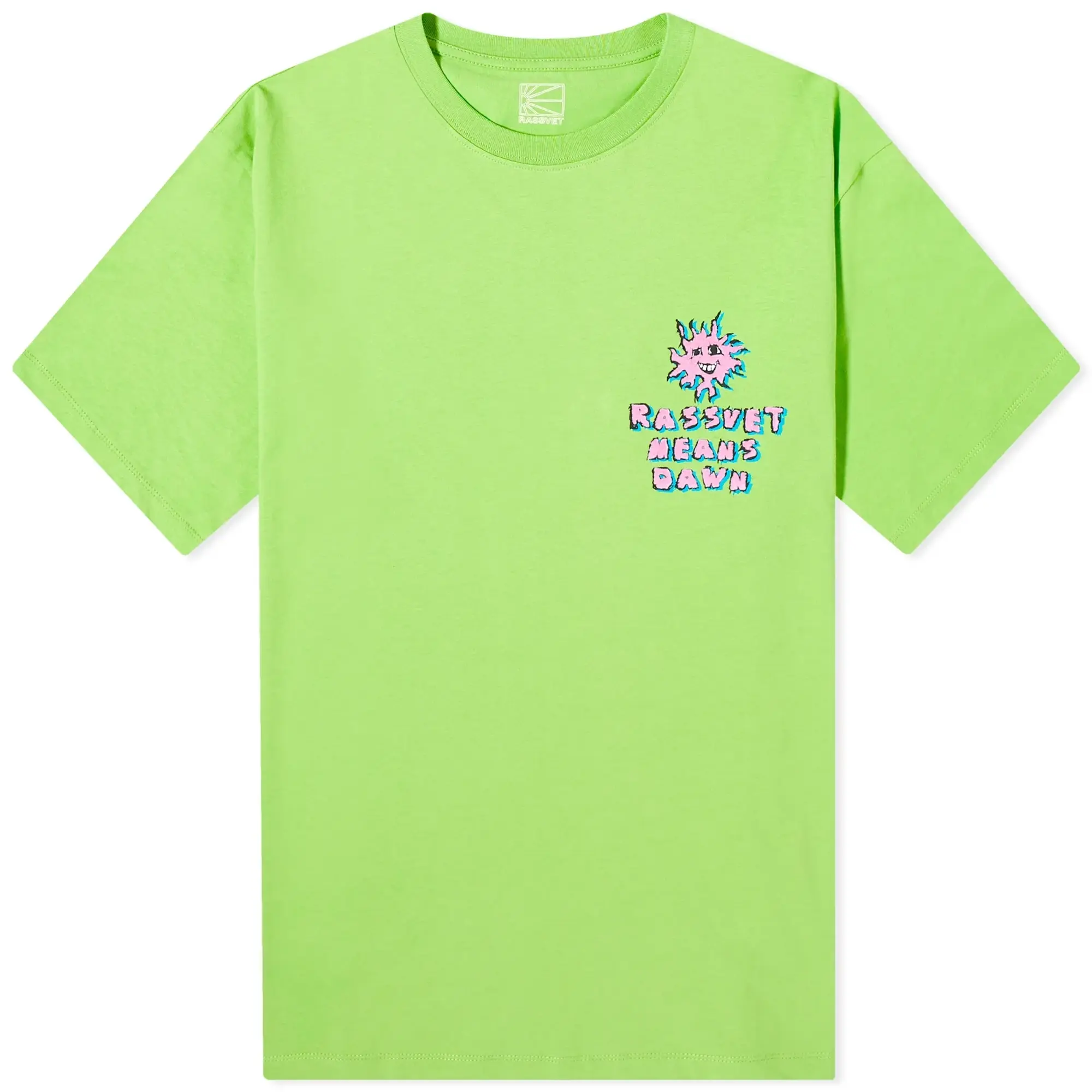 RASSVET Men's R.M.D T-Shirt Lime