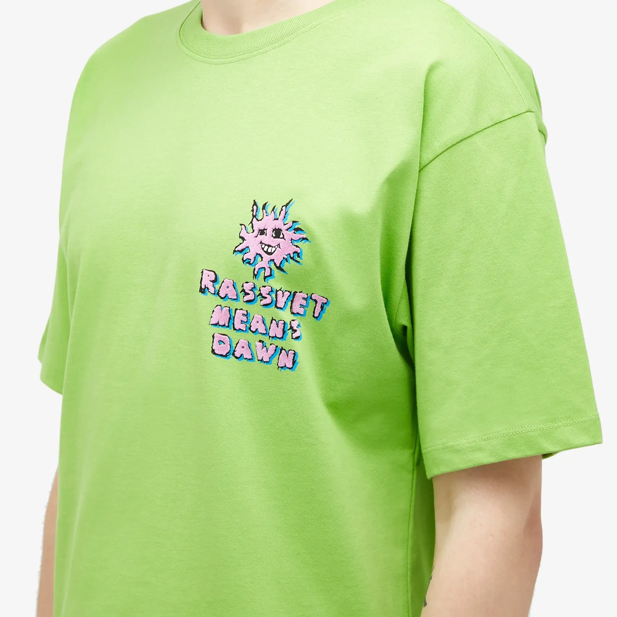 RASSVET Men's R.M.D T-Shirt Lime