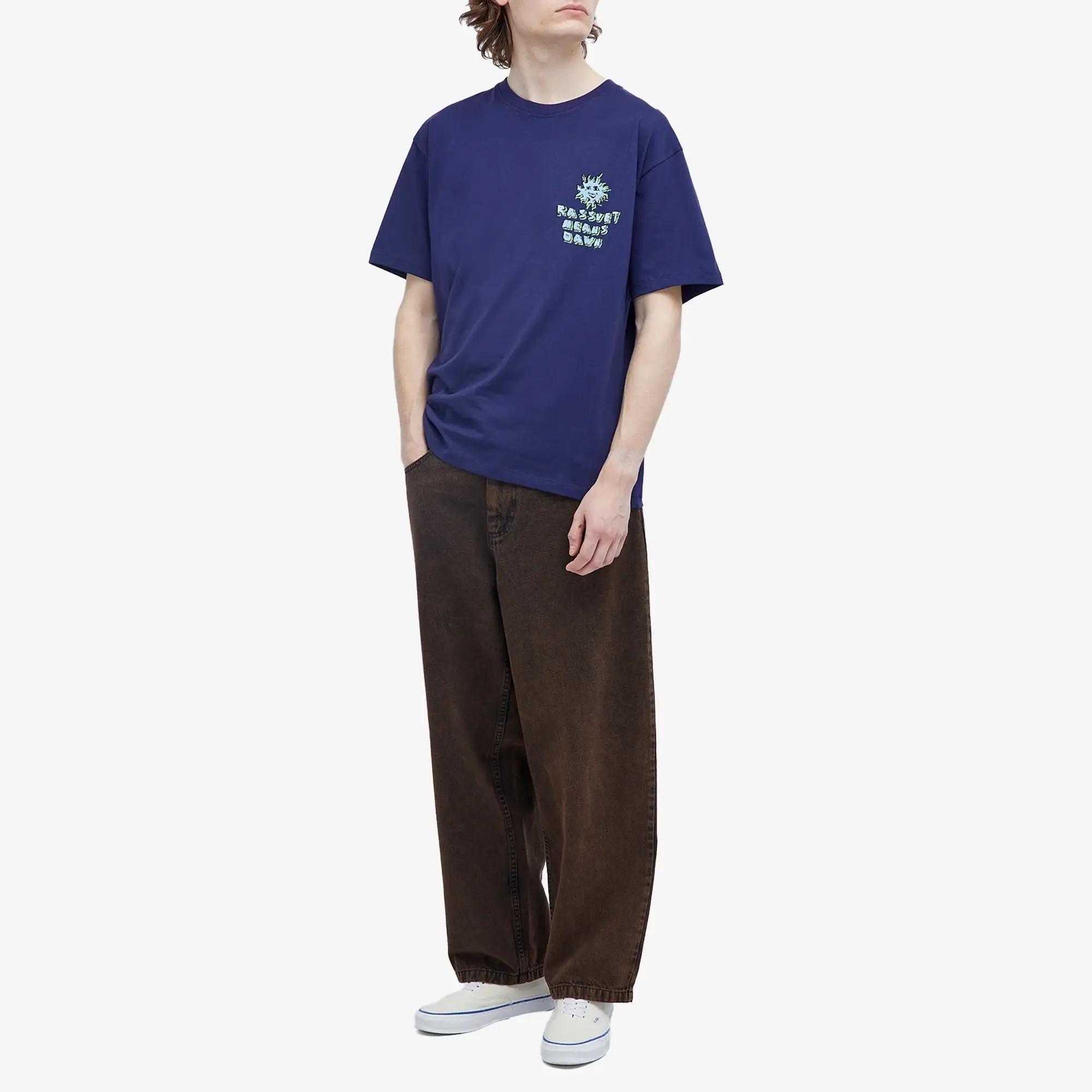 RASSVET Men's R.M.D T-Shirt Navy