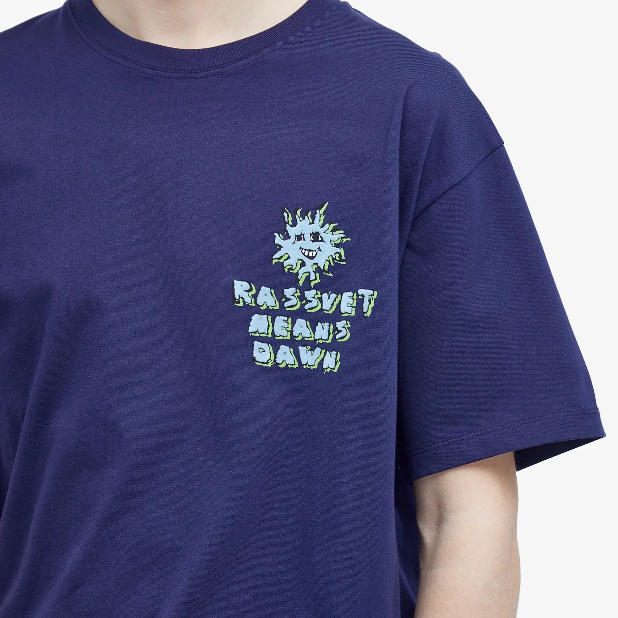 RASSVET Men's R.M.D T-Shirt Navy