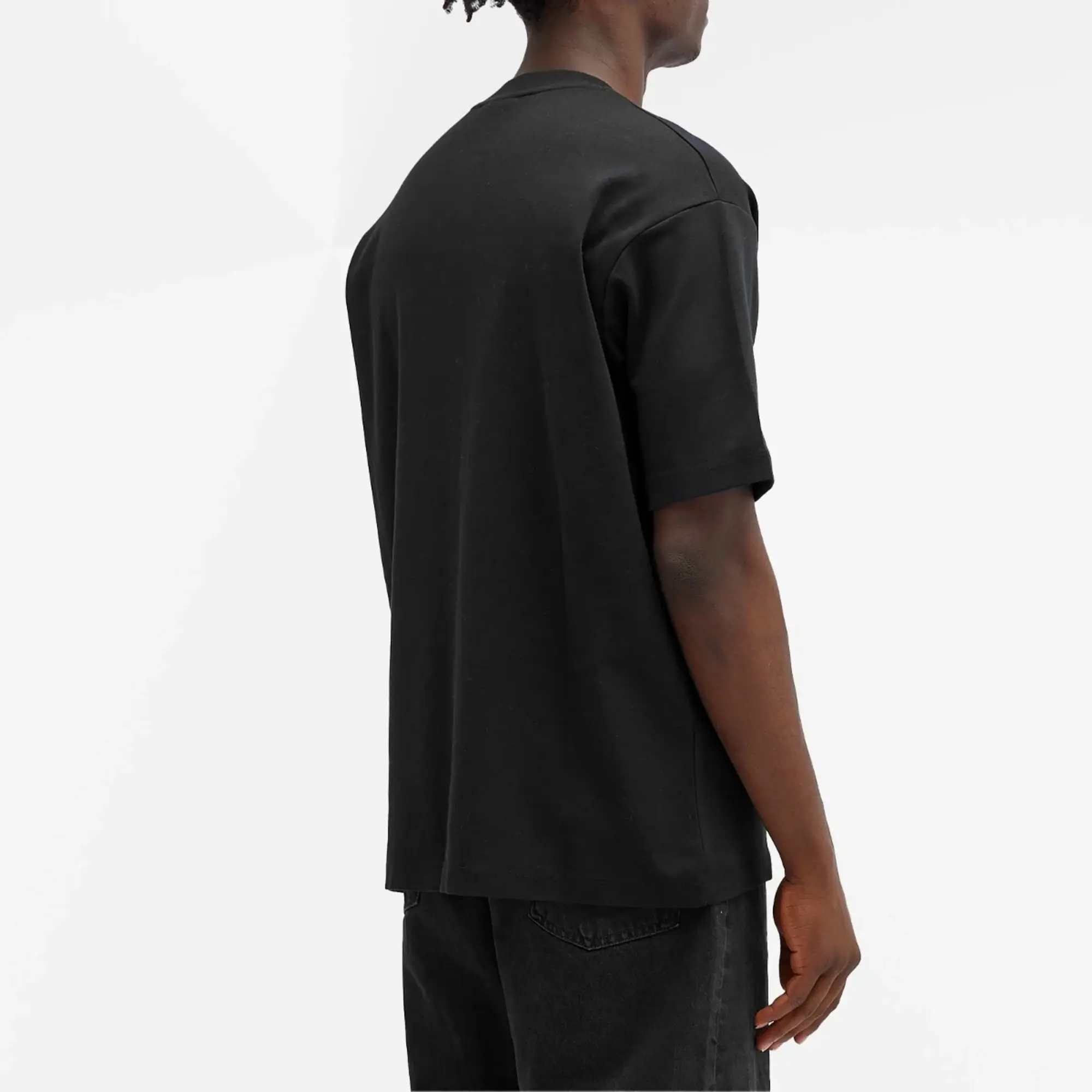 Drôle De Monsieur Le T-Shirt Classique Nfpm Men Shortsleeves Black