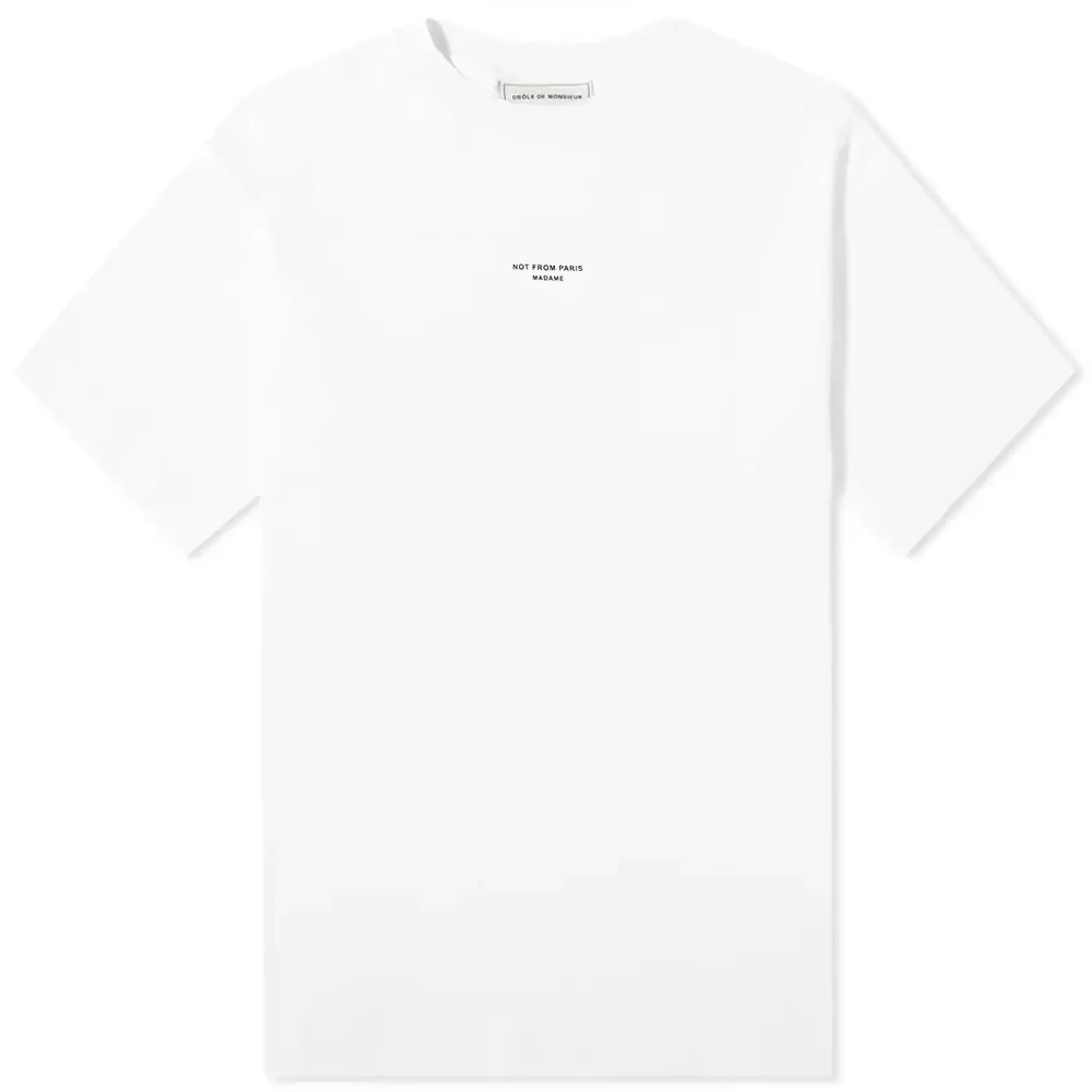 Drôle de Monsieur Not From Paris Madame T-Shirt (White - S) - Size S